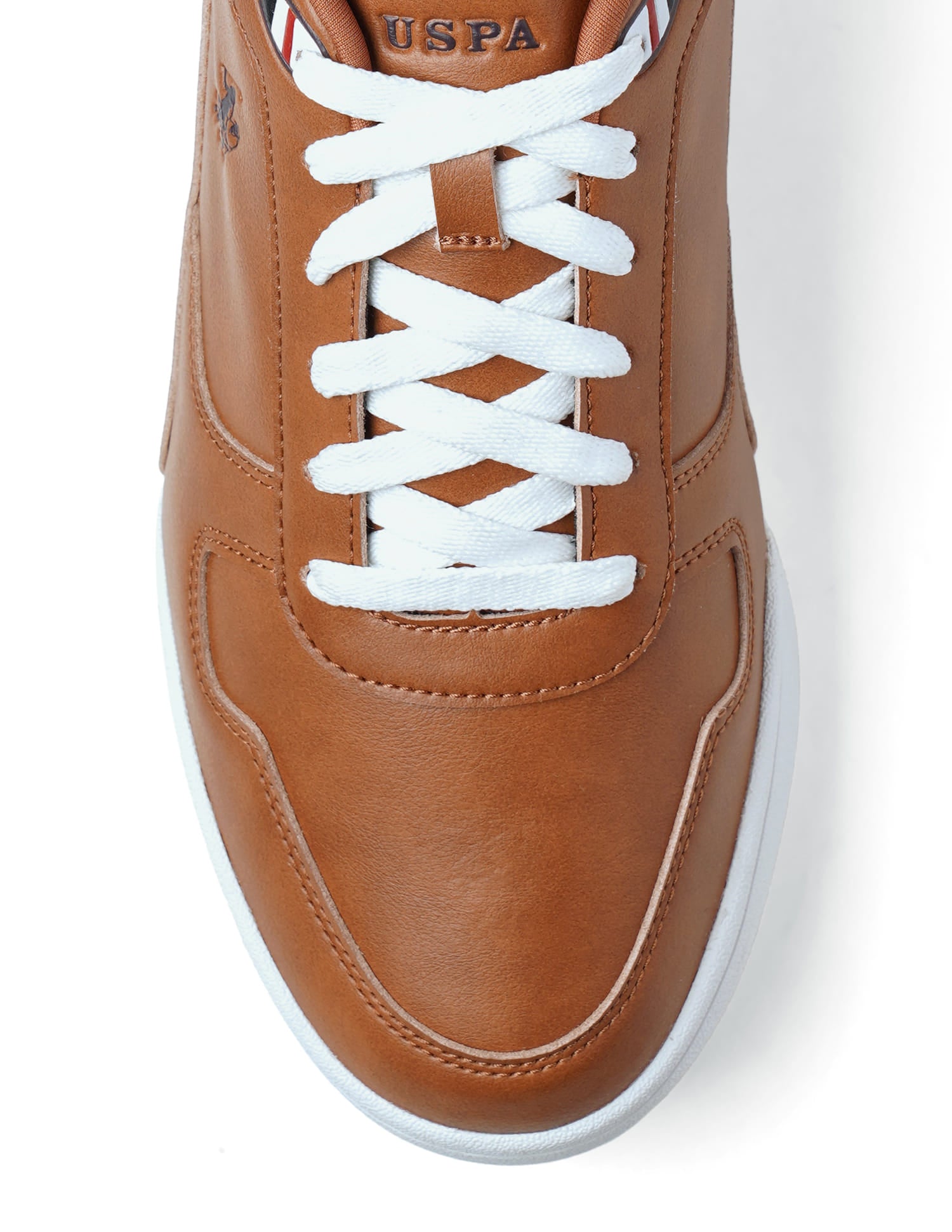 Men Valentin Solid Sneaker Tan - U.S. Polo Assn. India | Large