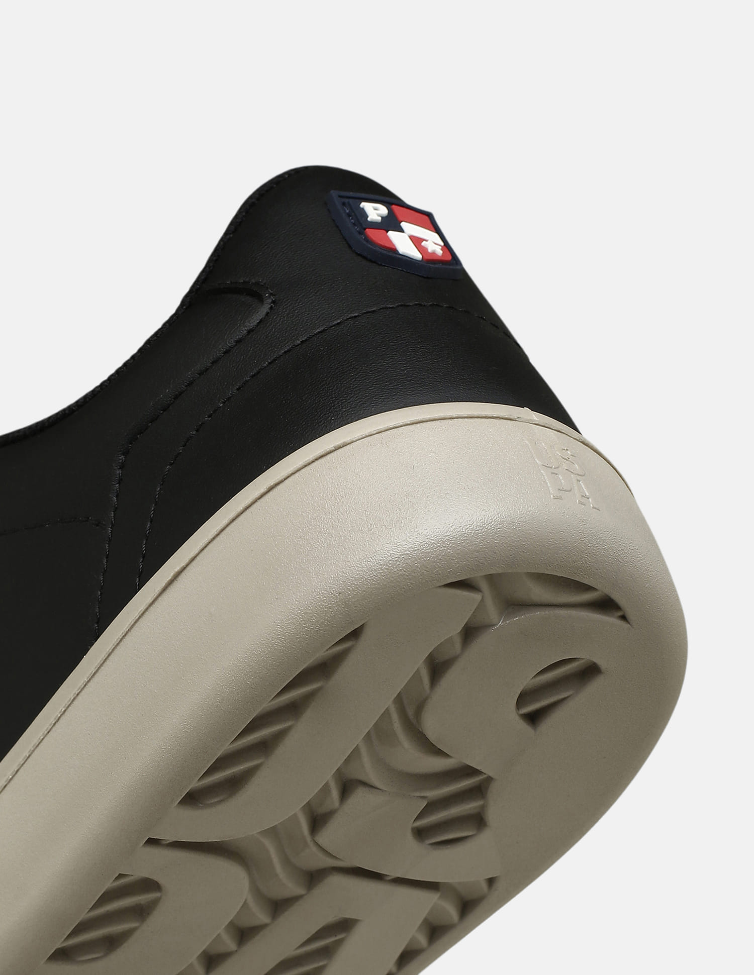 Men Lumen Solid Sneakers Black - U.S. Polo Assn. India | Large