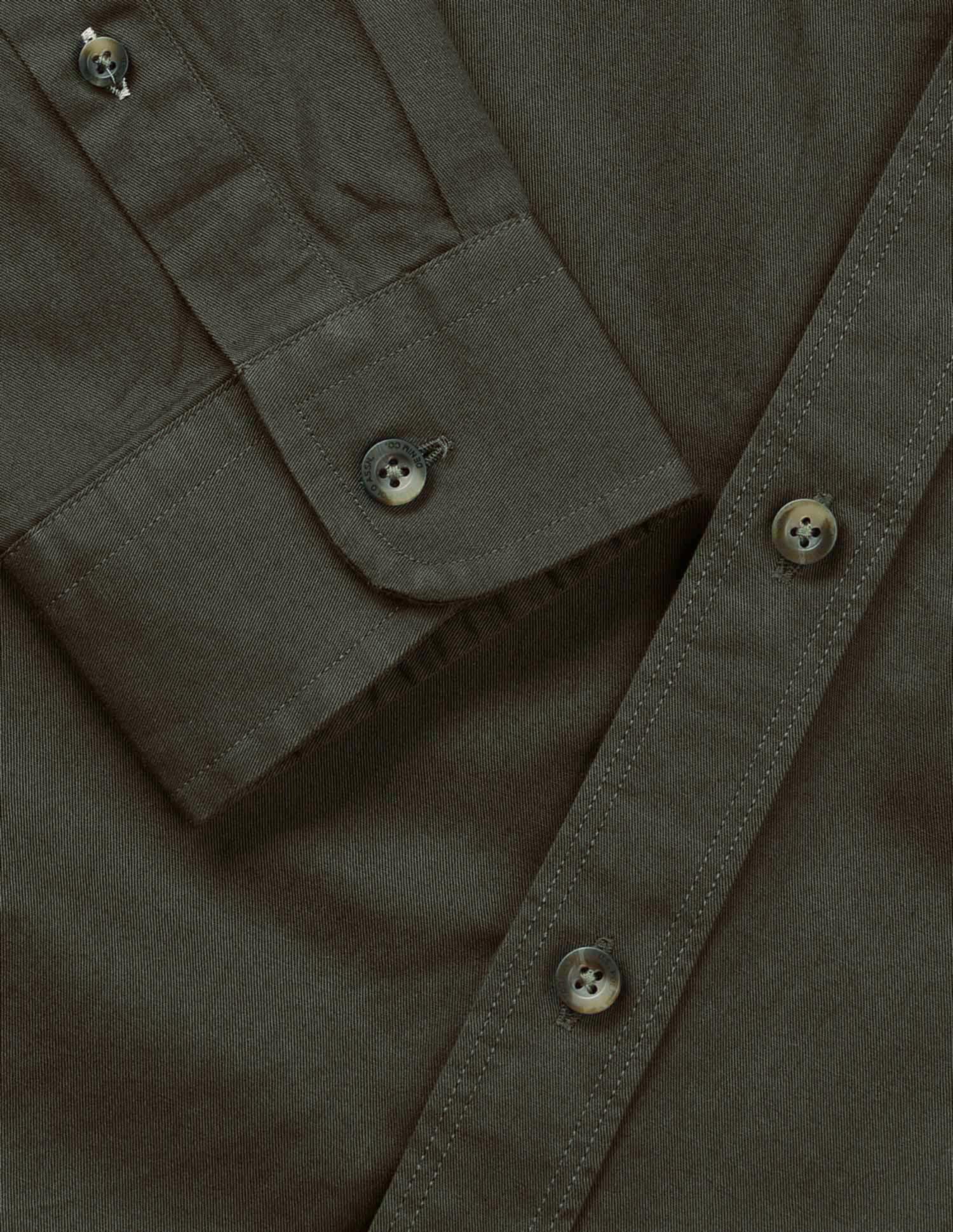 Twill Camping Shirt Olive - U.S. POLO ASSN. | Large