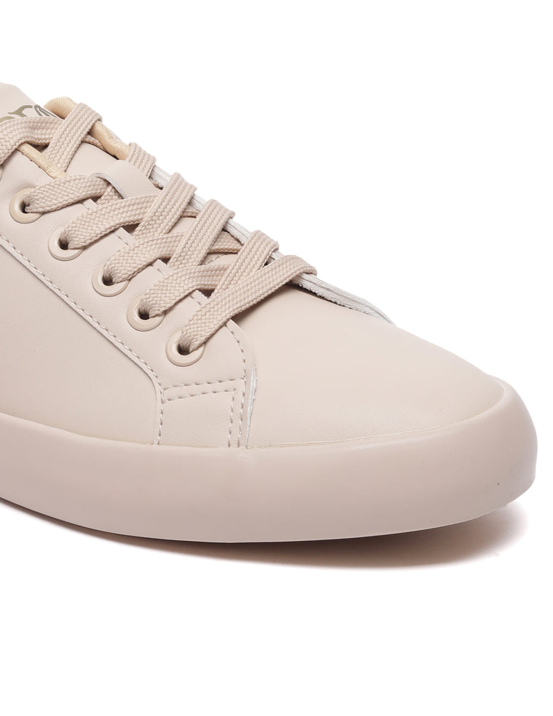 Women Lace Up Aubrey Sneakers Beige - U.S. Polo Assn. India | Large