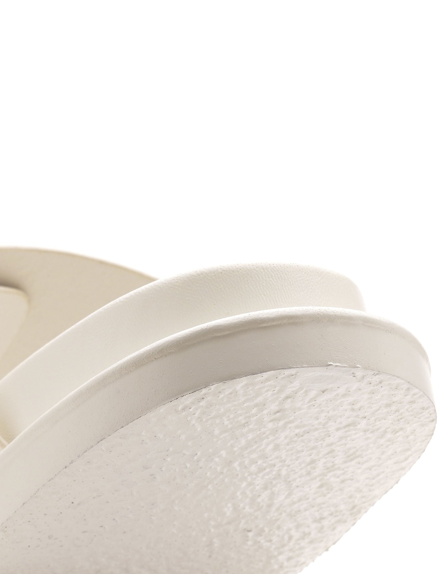 Open Toe Buckle Detail Maria Sandals White - U.S. Polo Assn. India | Large