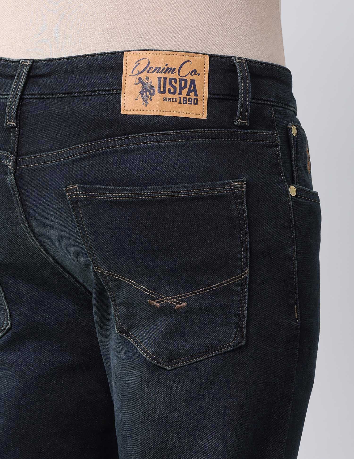 Regallo Skinny Fit Ultra Soft Jeans Blue - U.S. Polo Assn. India | Large