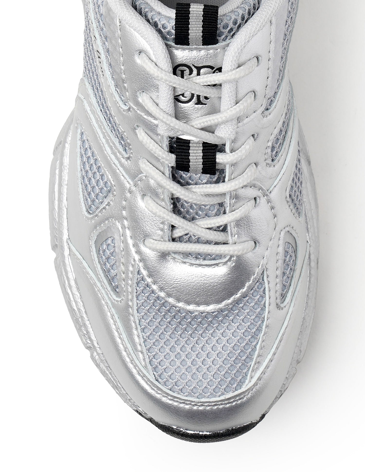 Women Erica Solid Sneakers Silver - U.S. POLO ASSN. | Large