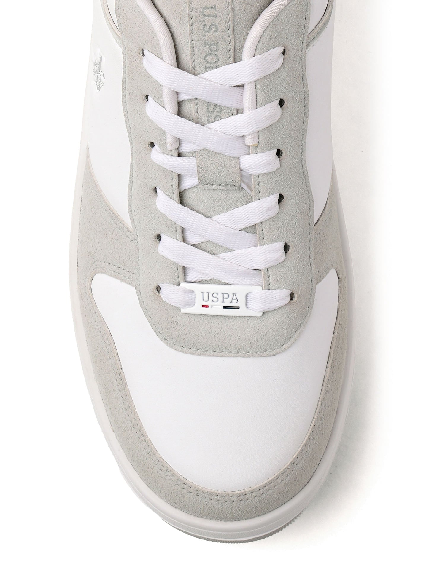 Men Joan Colourblocked Sneakers White - U.S. Polo Assn. India | Large