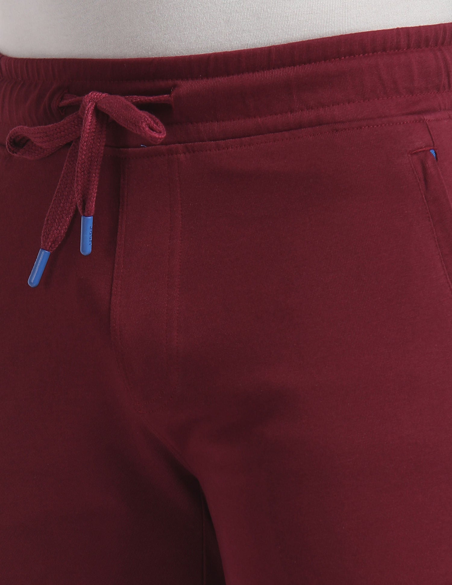 Solid Active AS001 Lounge Shorts - Pack Of 1 Pomogranate - U.S. POLO ASSN. | Large