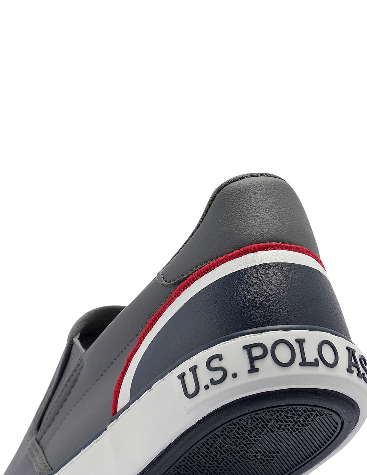 Men Colourblocked Timeo 3.0 Slip-On Shoes Grey - U.S. Polo Assn. India | Large