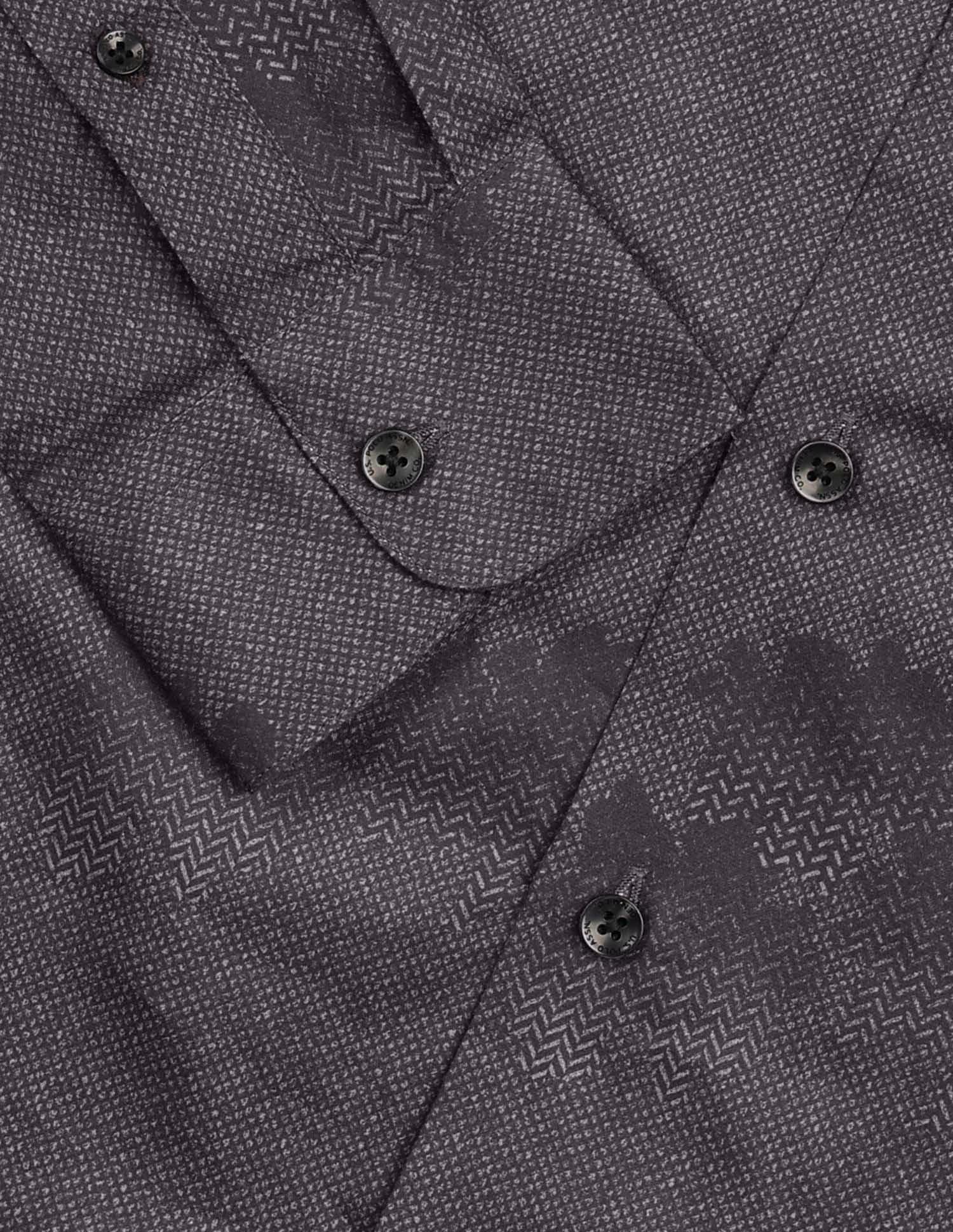 All-Over Printed Pure Cotton Shirt Wine - U.S. Polo Assn. India | Large