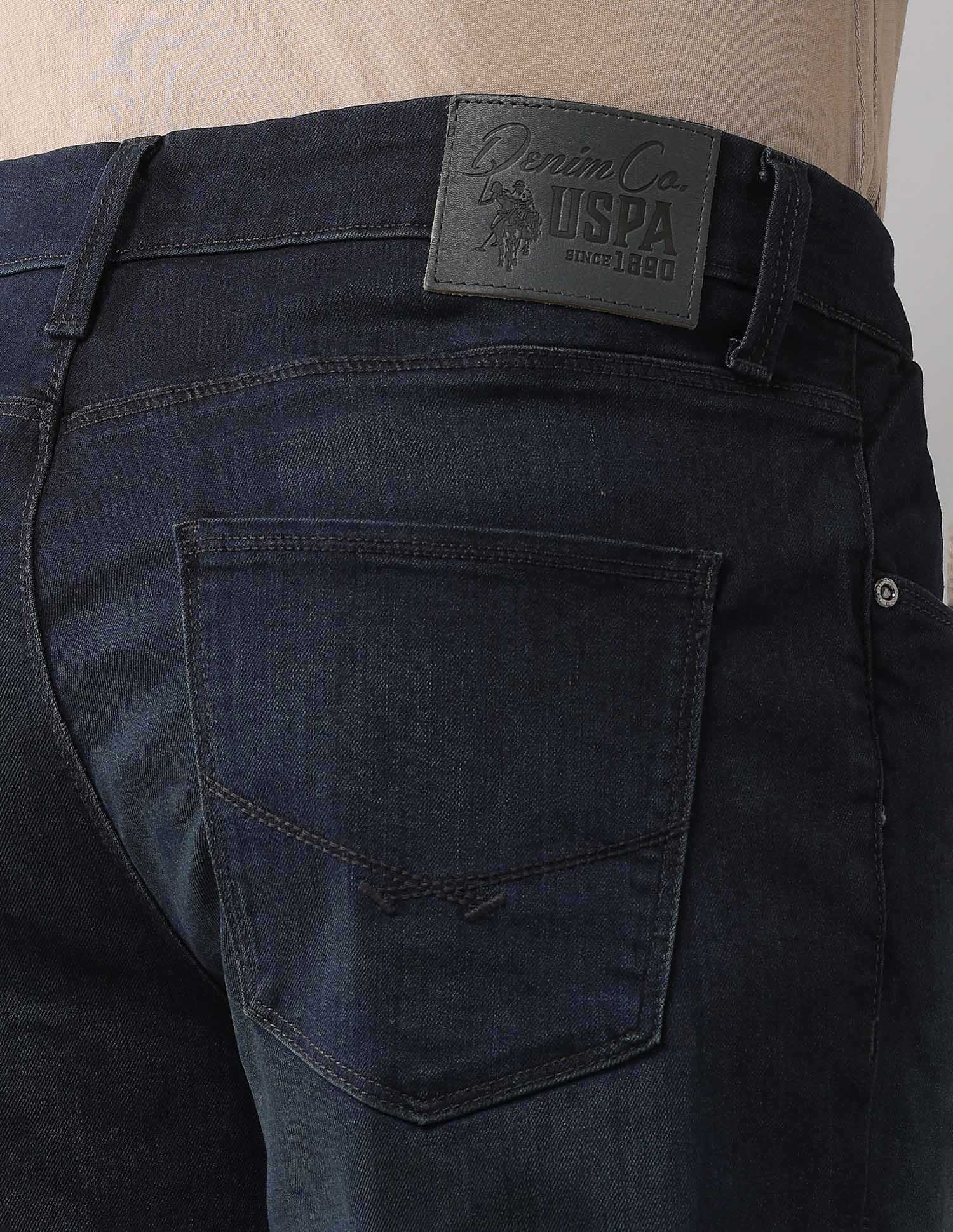 Harold Slim Straight Fit Premium Jeans Blue - U.S. Polo Assn. India | Large