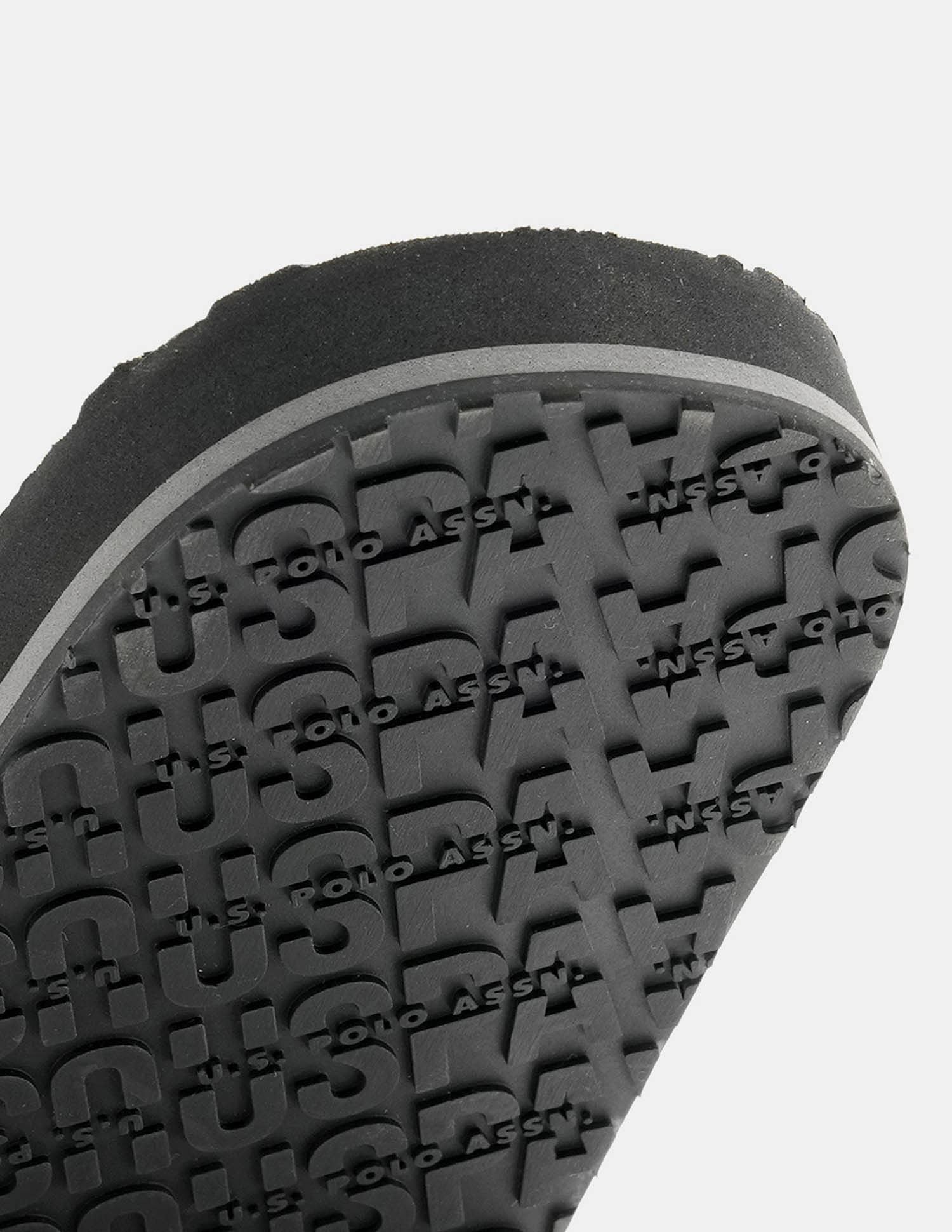 Men Rodri Brand Printed Flip Flops Dark Grey - U.S. POLO ASSN. | Large