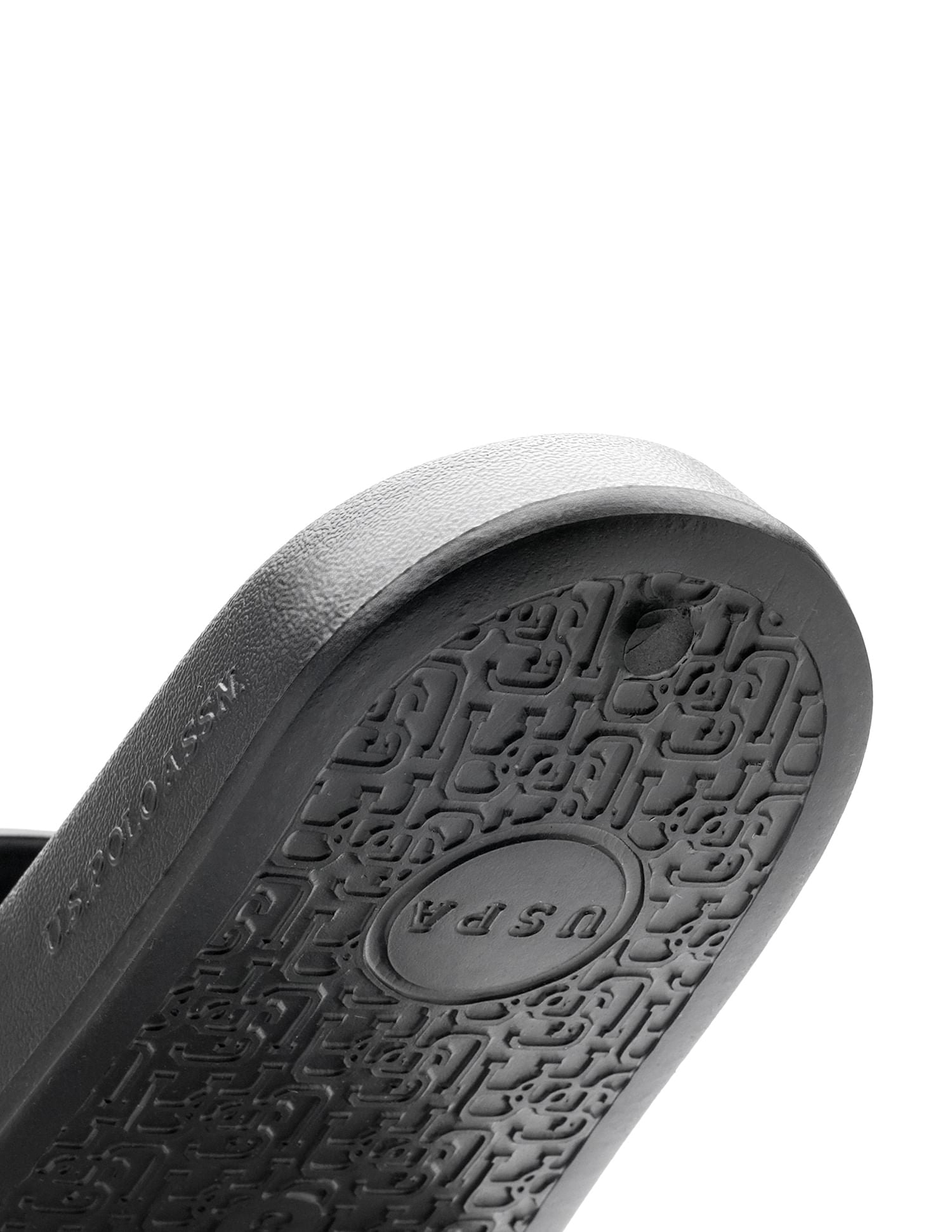 Rafa Brand Printed Sliders Black - U.S. POLO ASSN. | Large