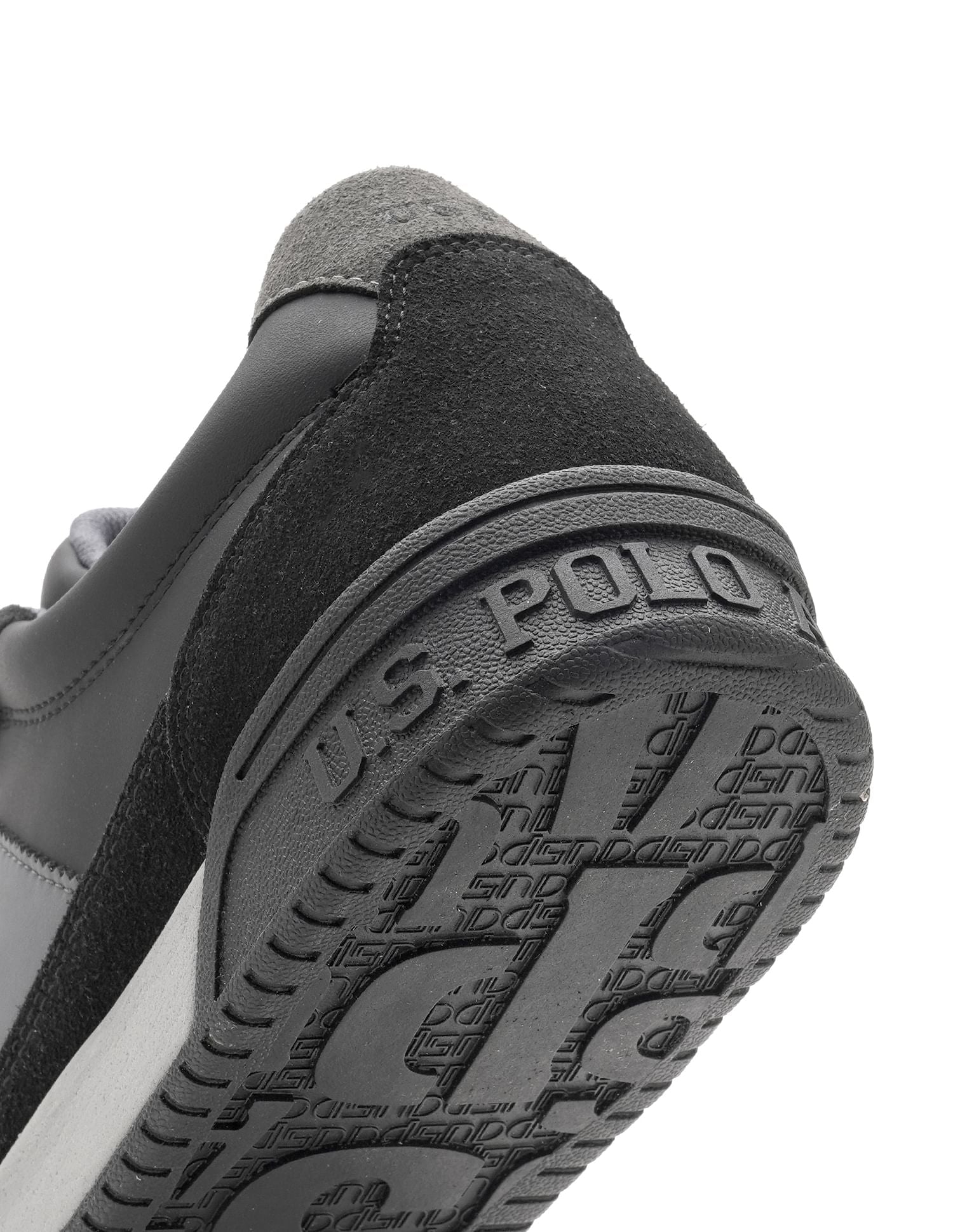 Mens Rever Colourblocked Sneakers Black - U.S. Polo Assn. India | Large