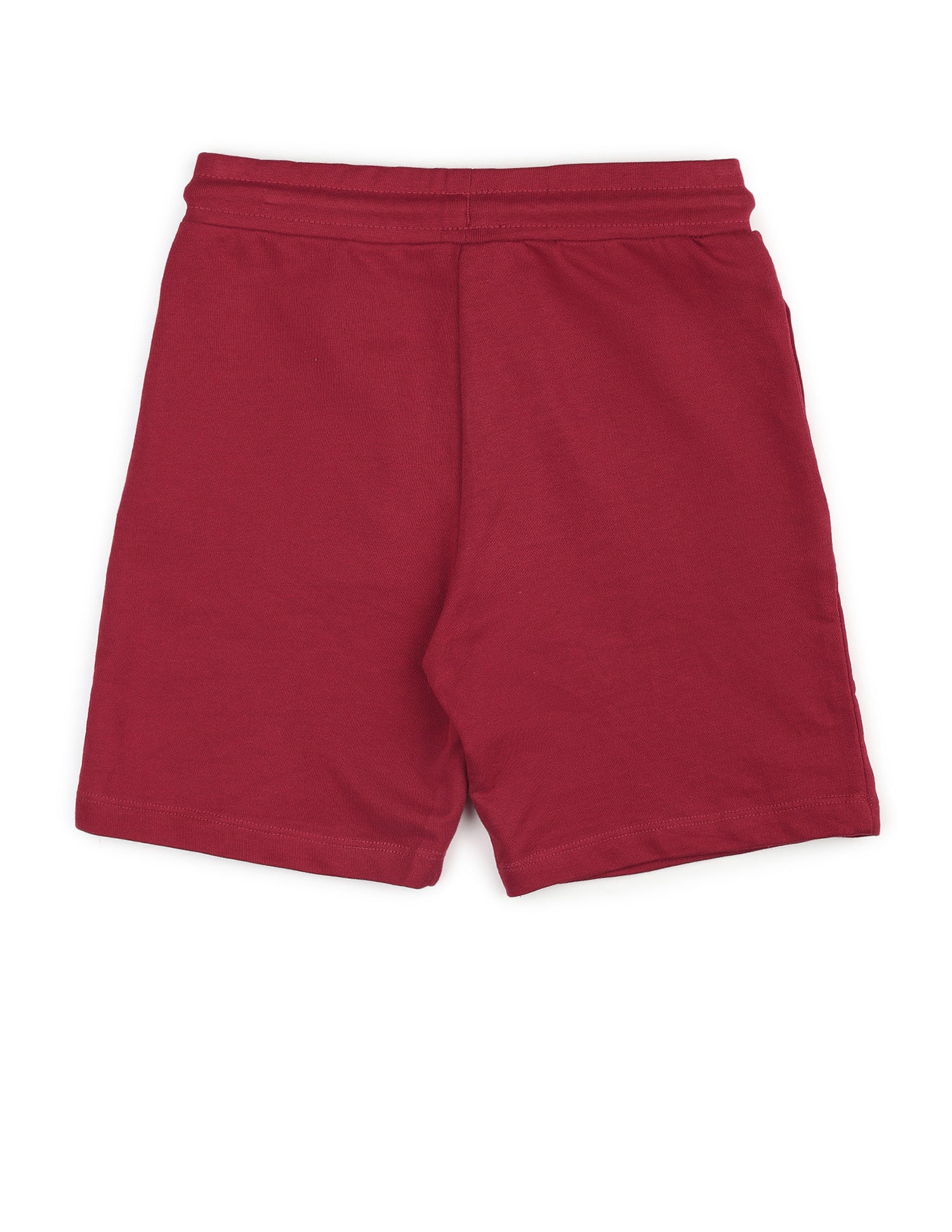Boys Pure Cotton Mid Rise Shorts Red - U.S. POLO ASSN. | Large