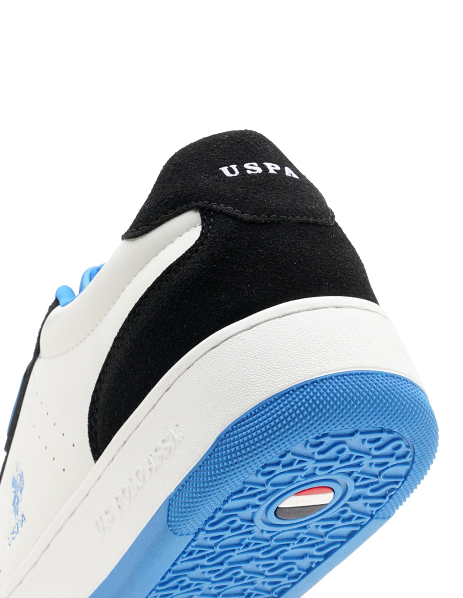 Men Oakley Blue Retro Court Sneakers Blue - U.S. POLO ASSN. | Large