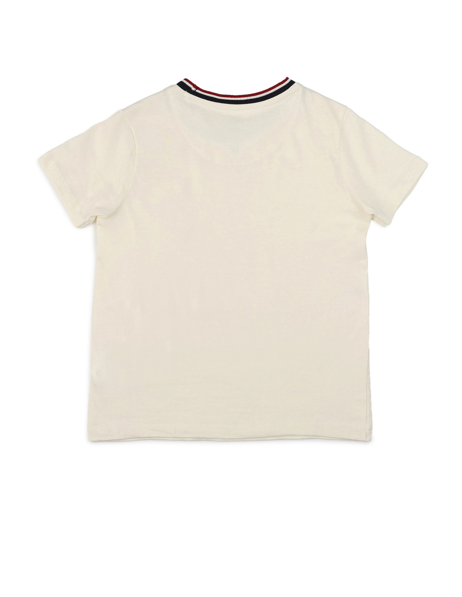 Boys Regular Fit Pure Cotton T-Shirt White - U.S. POLO ASSN. | Large