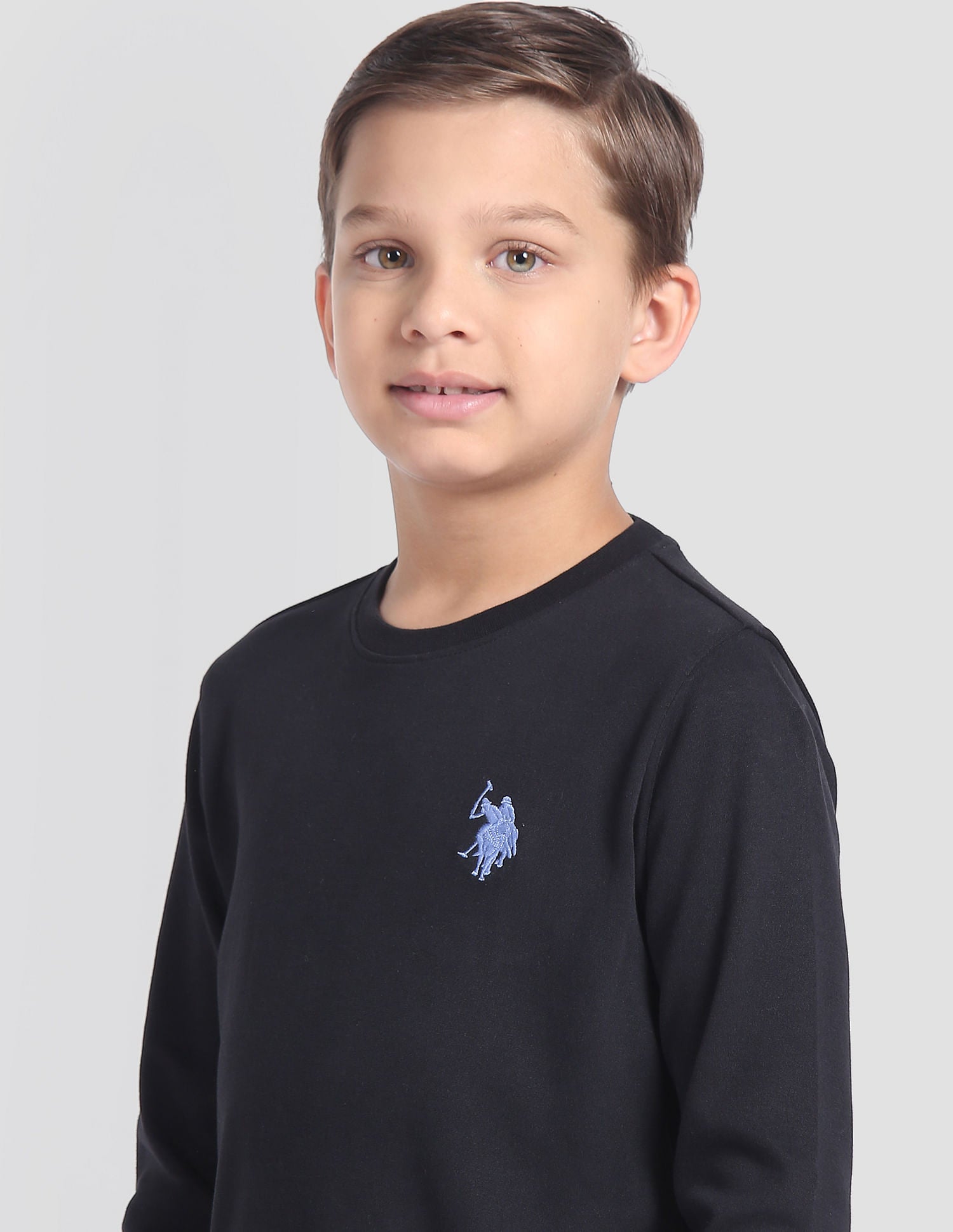 Cotton OKE01 Lounge T-Shirt - Pack Of 1 Black - U.S. POLO ASSN. | Large