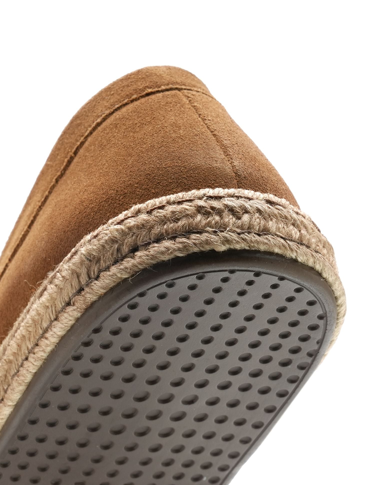 Mens Oudi Suede Slip-On Shoes Tan - U.S. POLO ASSN. | Large