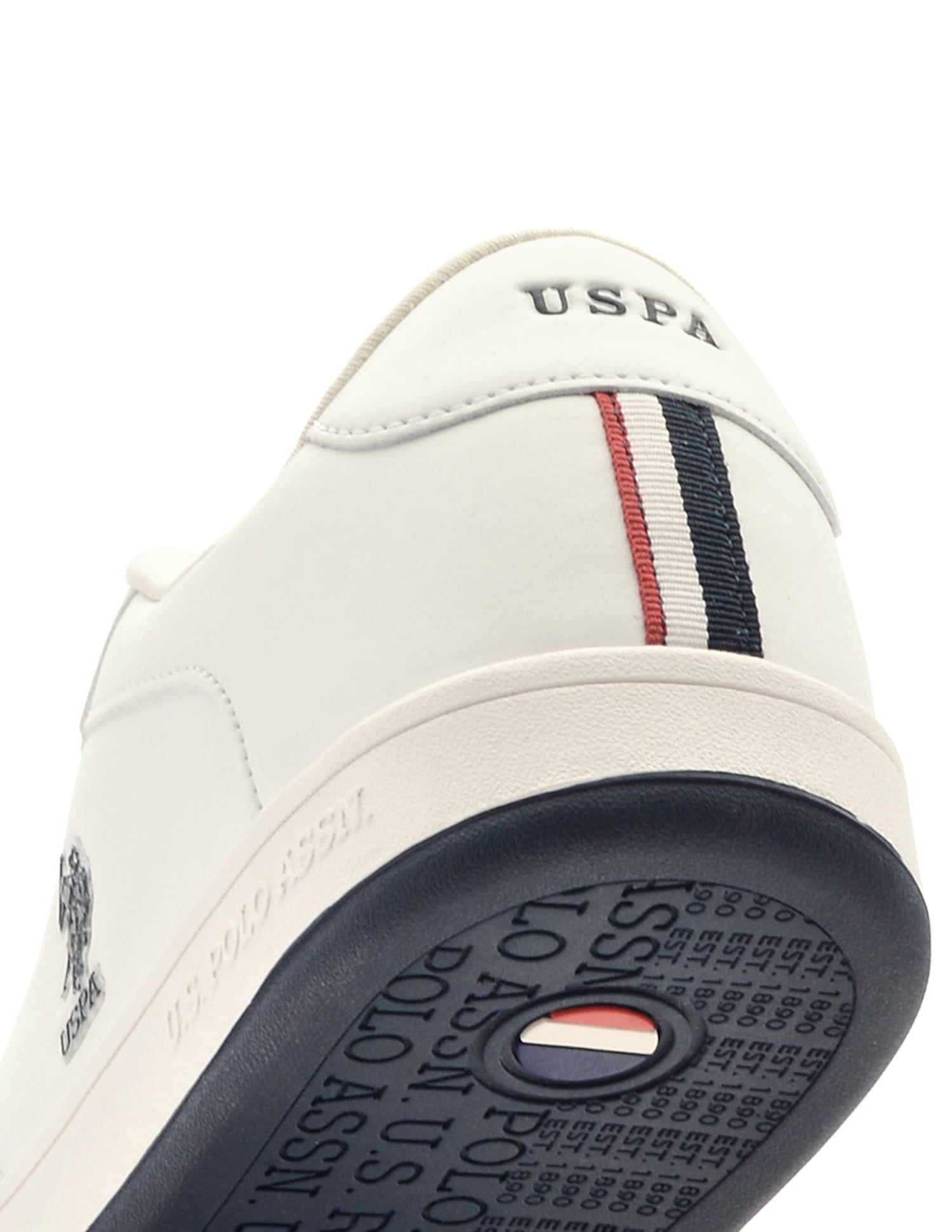 Men Solid Rein 3.0 Sneakers Off White - U.S. Polo Assn. India | Large