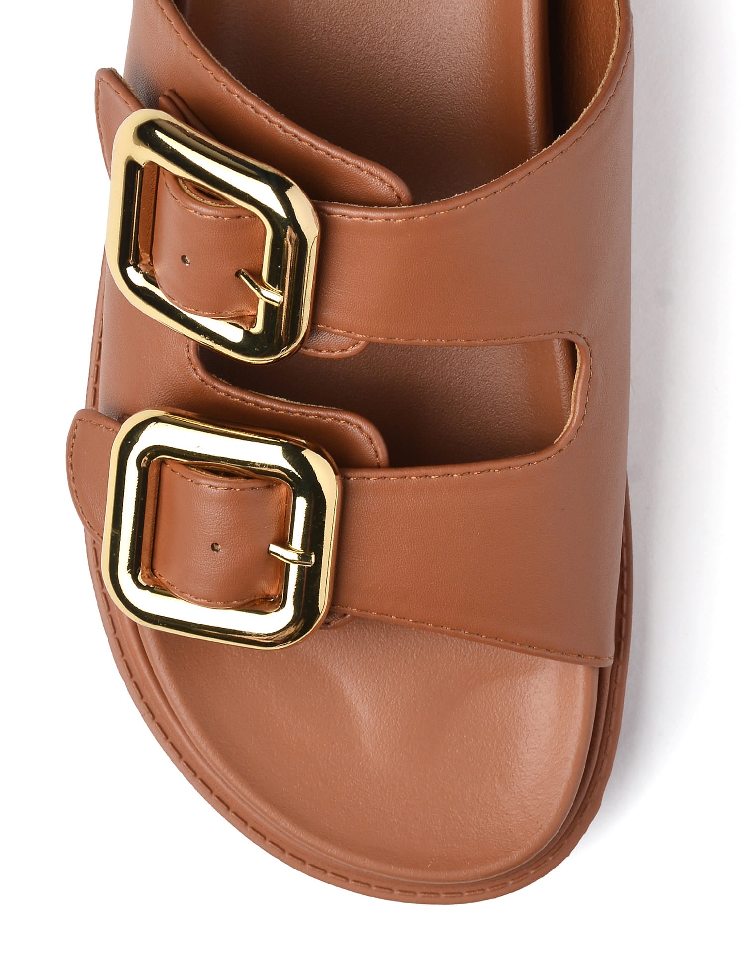 Giovanna Tan Footbed Flats Tan - U.S. Polo Assn. India | Large