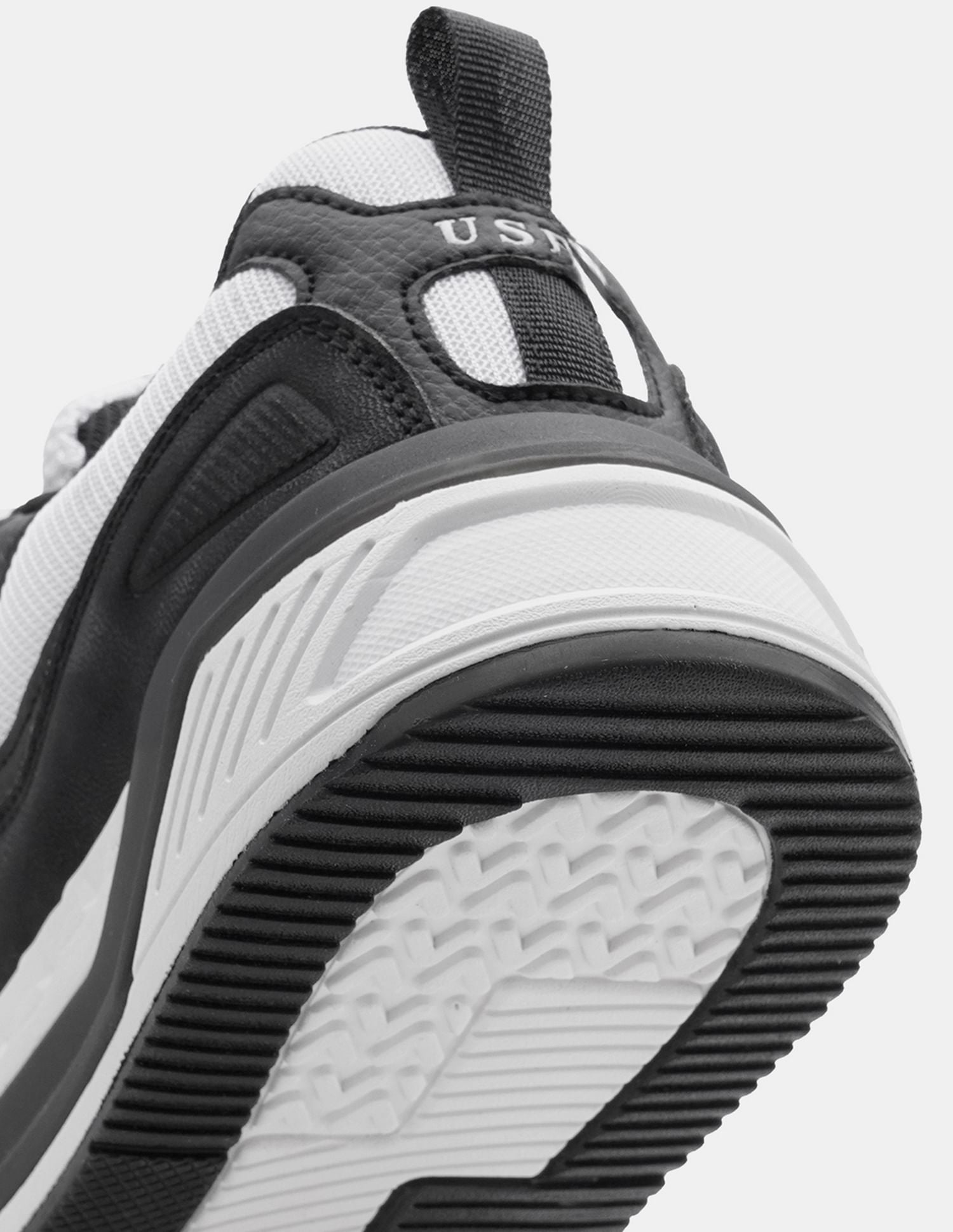 Men Damen Colour Blocked Sneakers Black - U.S. POLO ASSN. | Large