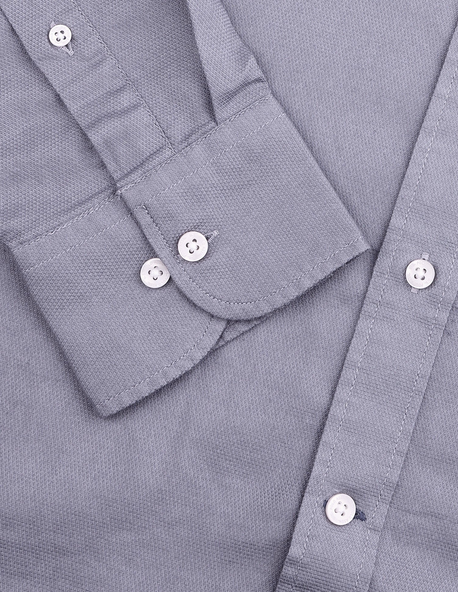 Tailored Fit Solid Shirt Lavender - U.S. Polo Assn. India | Large