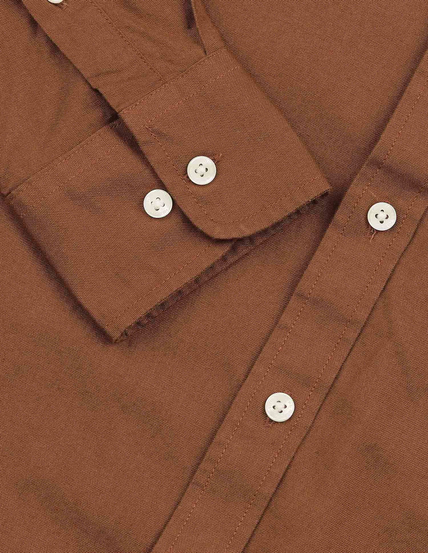 Tailored Fit Oxford Shirt Rust - U.S. Polo Assn. India | Large