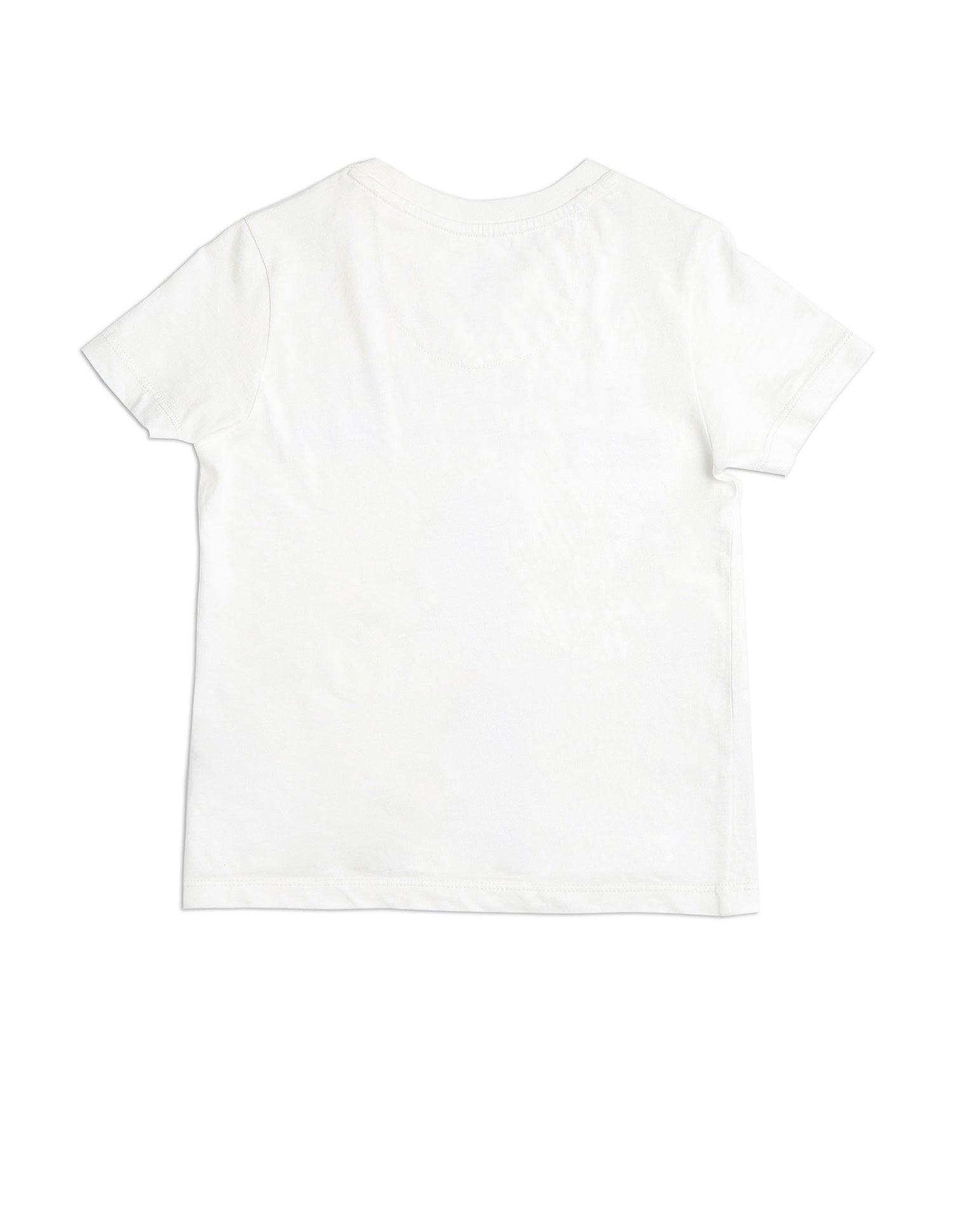 Boys Brand Embossed Pure Cotton T Shirt White - U.S. POLO ASSN. | Large