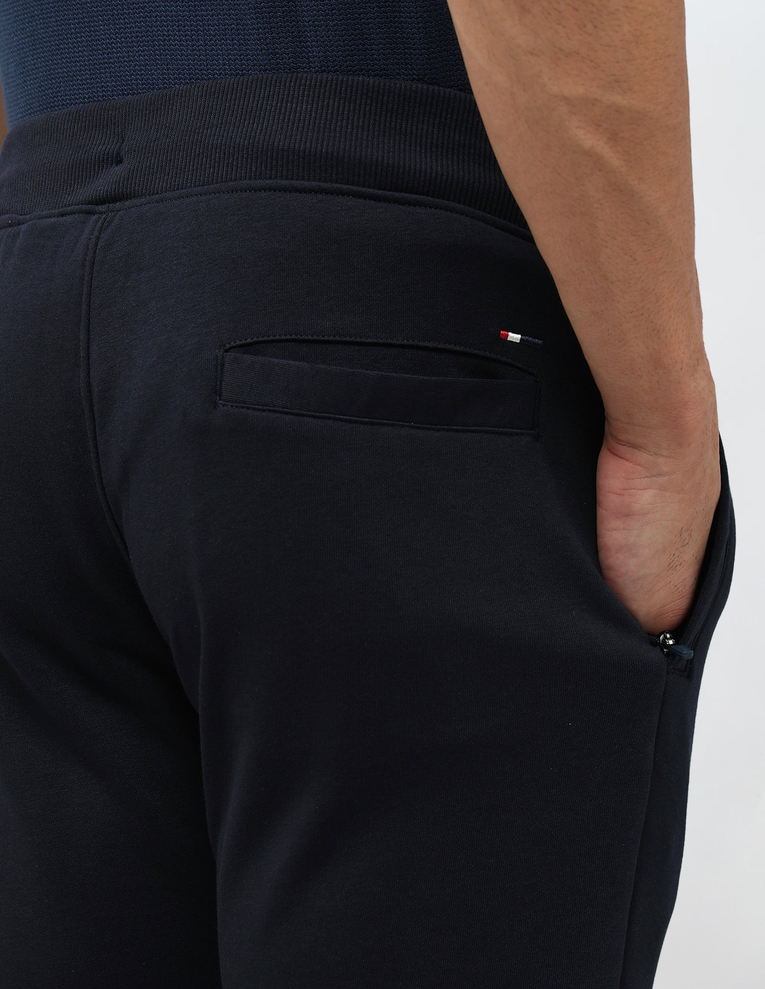 Solid Mid Rise Track Pants Navy - U.S. POLO ASSN. | Large