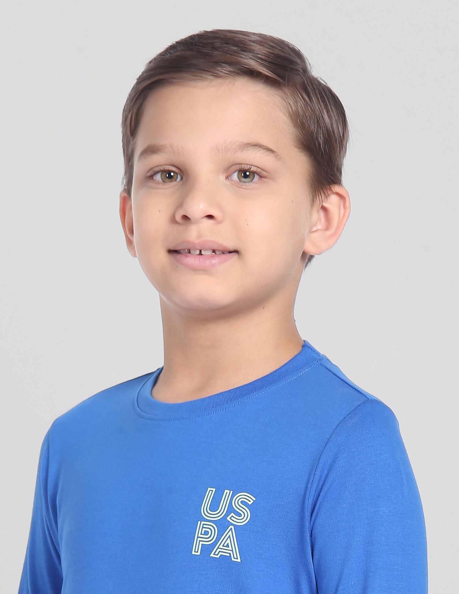 Cotton OKE02 Lounge T-Shirt - Pack Of 1 Blue - U.S. POLO ASSN. | Large