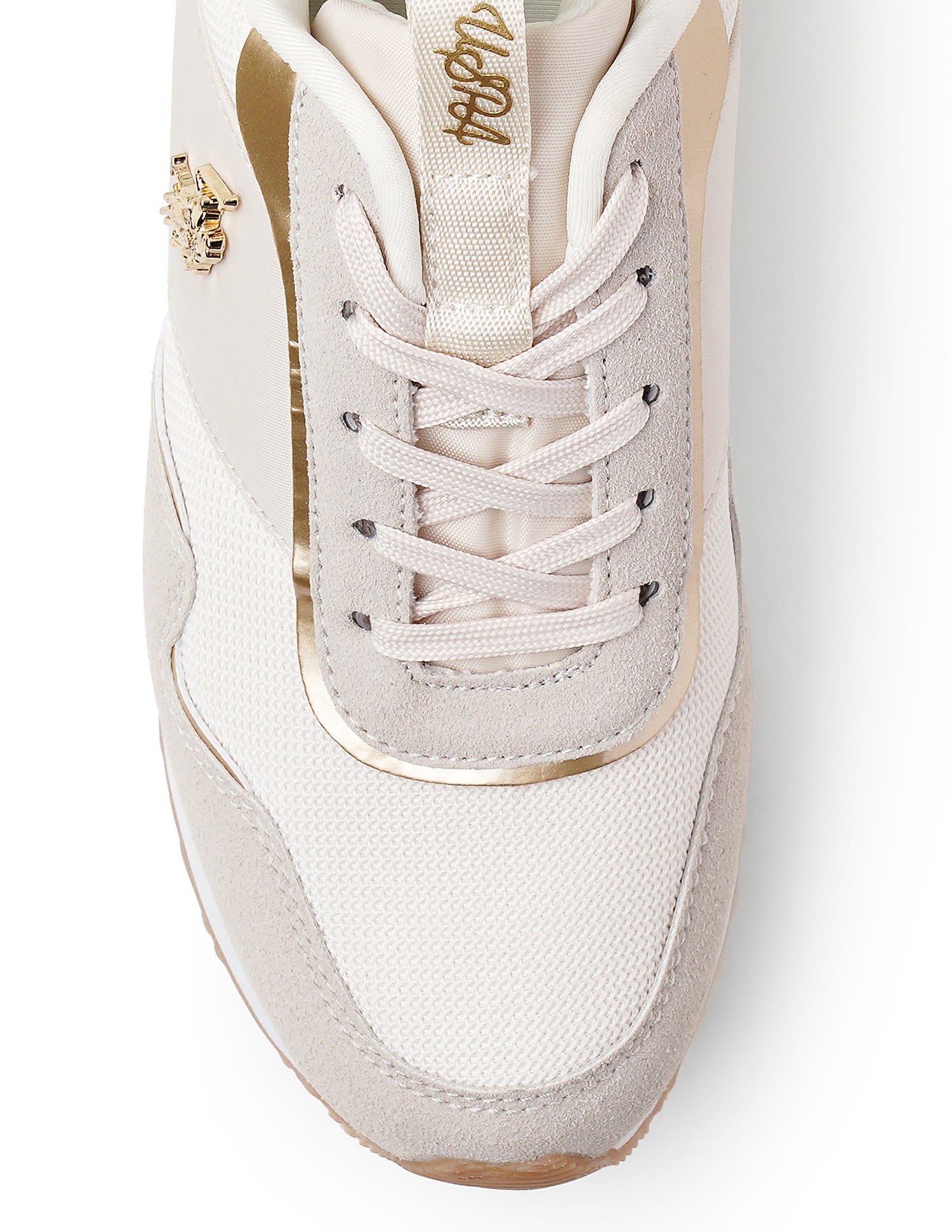 Judy Beige Lightweight Sneaker Shoes Beige - U.S. Polo Assn. India | Large