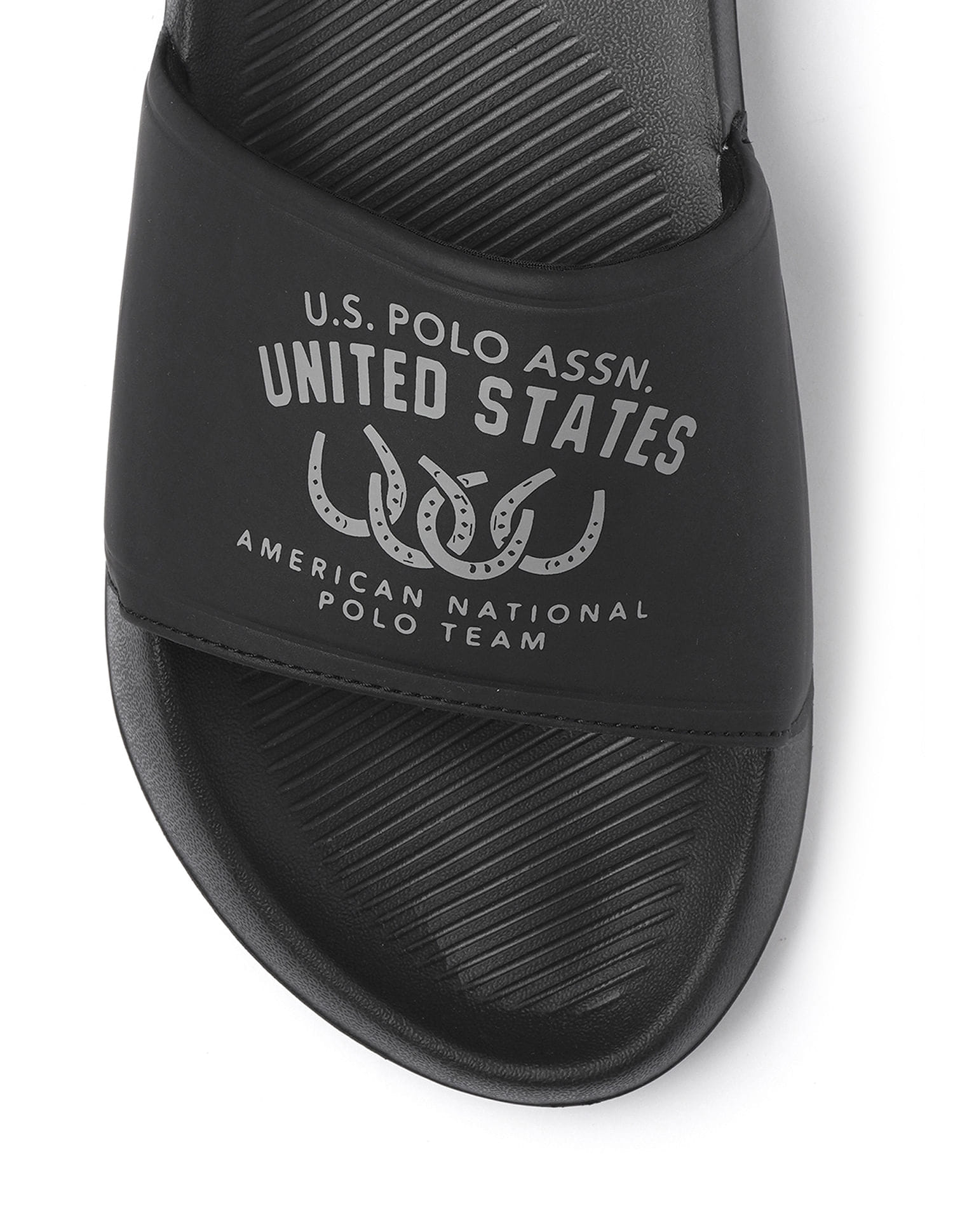 Men Toni Sliders Black - U.S. Polo Assn. India | Large