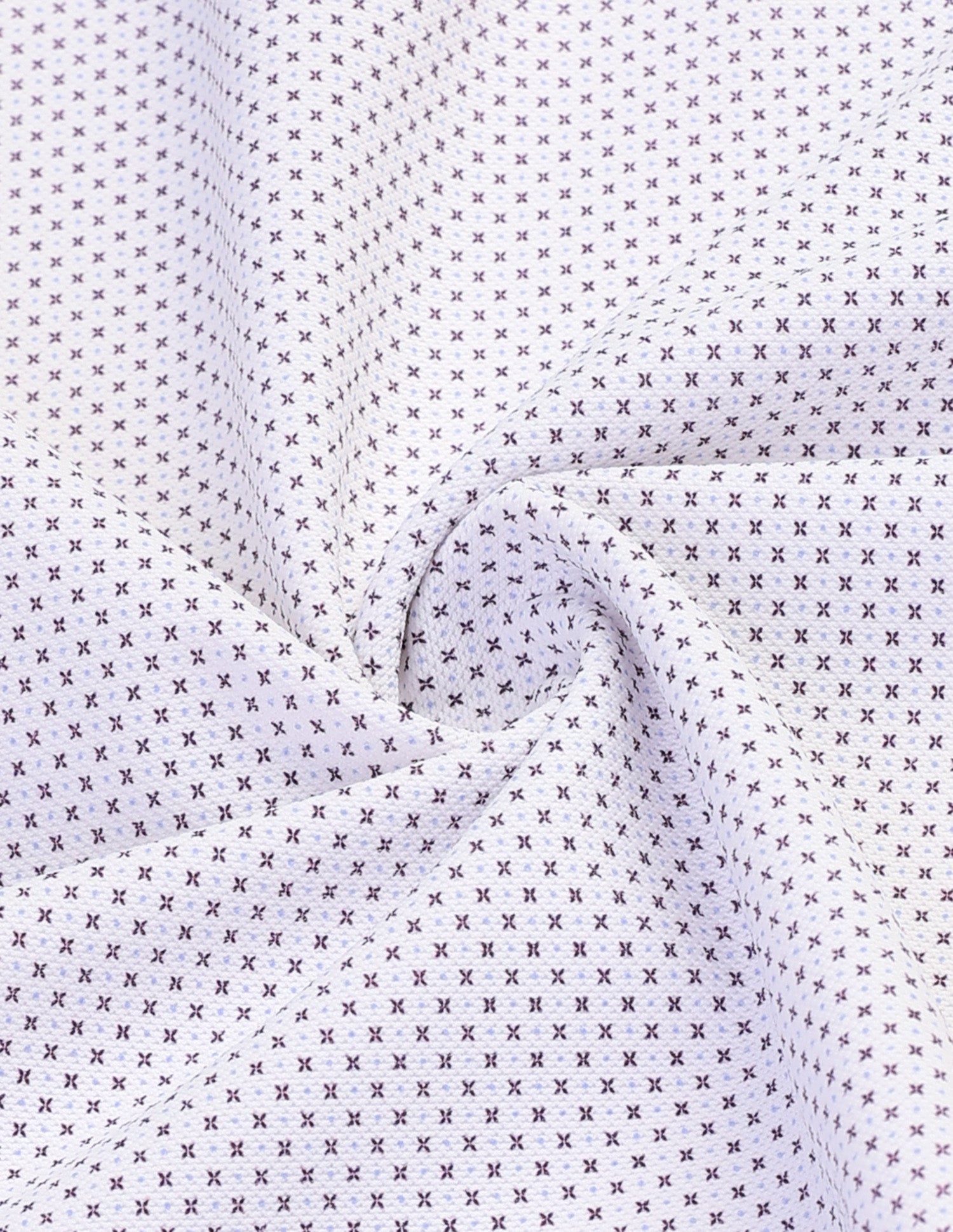 Geometric Printed Slim Fit Polo Shirt Purple - U.S. Polo Assn. India | Large