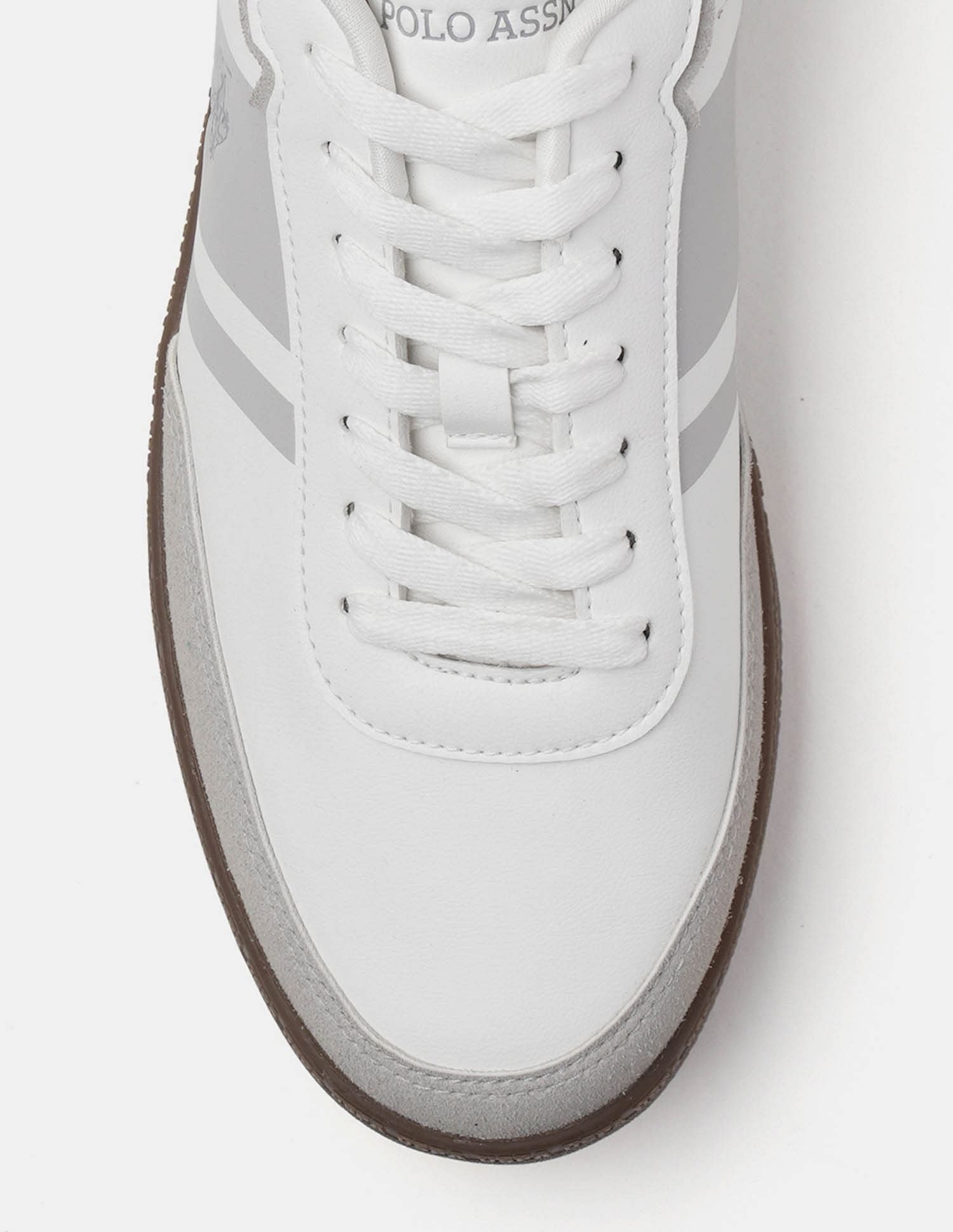 Men Hilton Colour Blocked Sneakers White - U.S. POLO ASSN. | Large