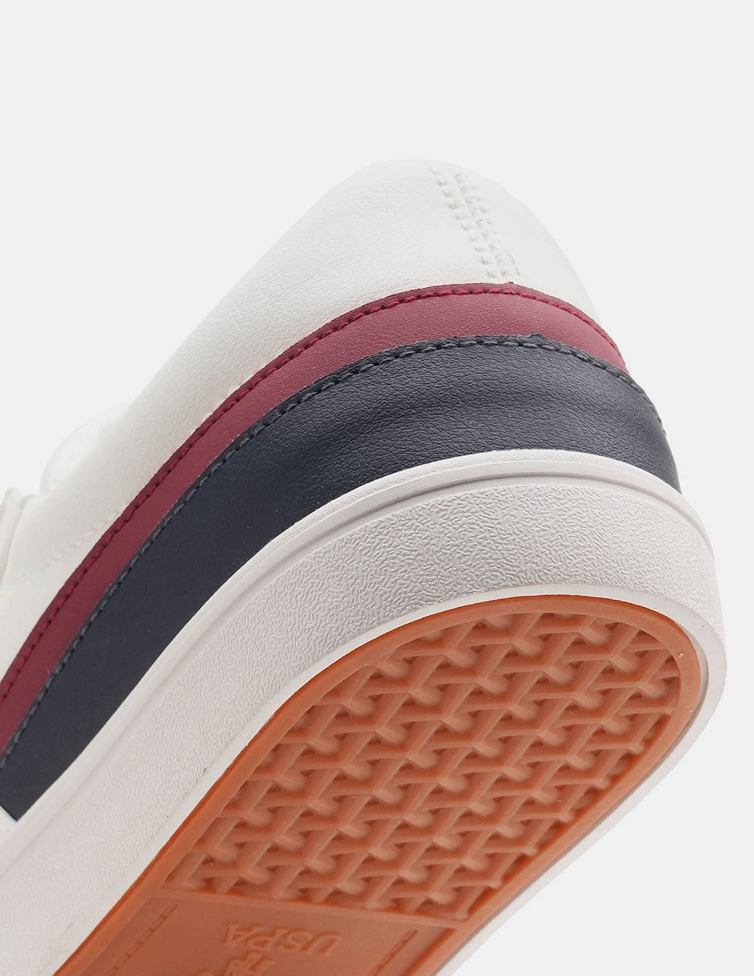 Men Clarkin 5.0 Colour Blocked Sneakers Off White - U.S. Polo Assn. India | Large