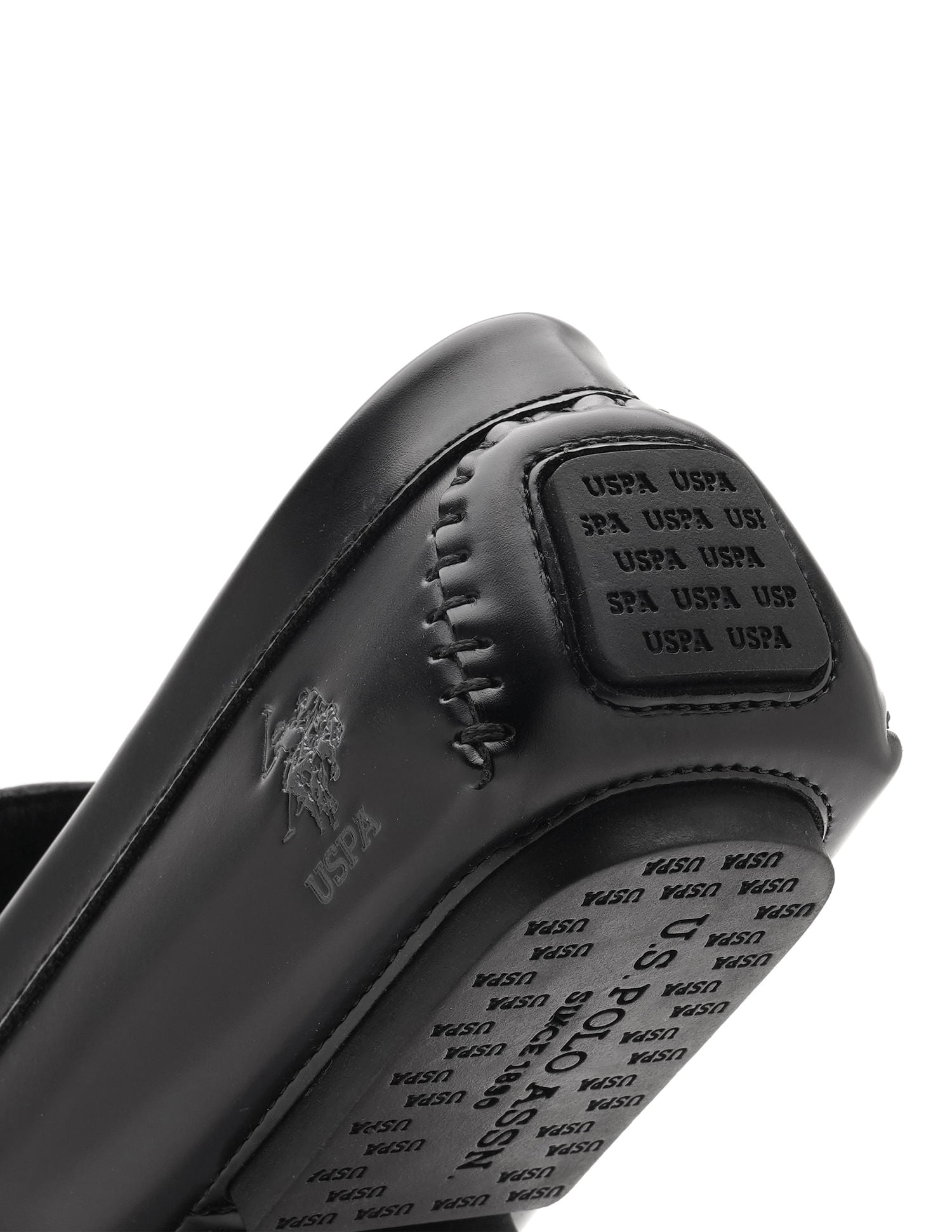 Men Anton Textured Loafer Black - U.S. POLO ASSN. | Large