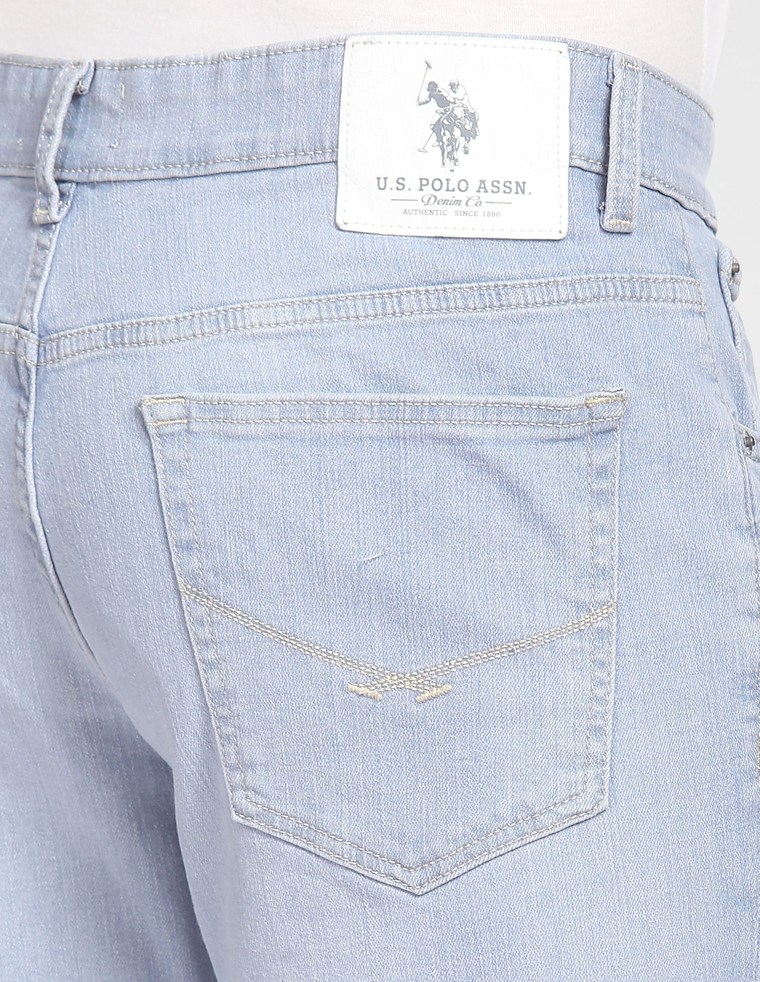 Brandon Americana Premium Jeans Light Blue - U.S. Polo Assn. India | Large