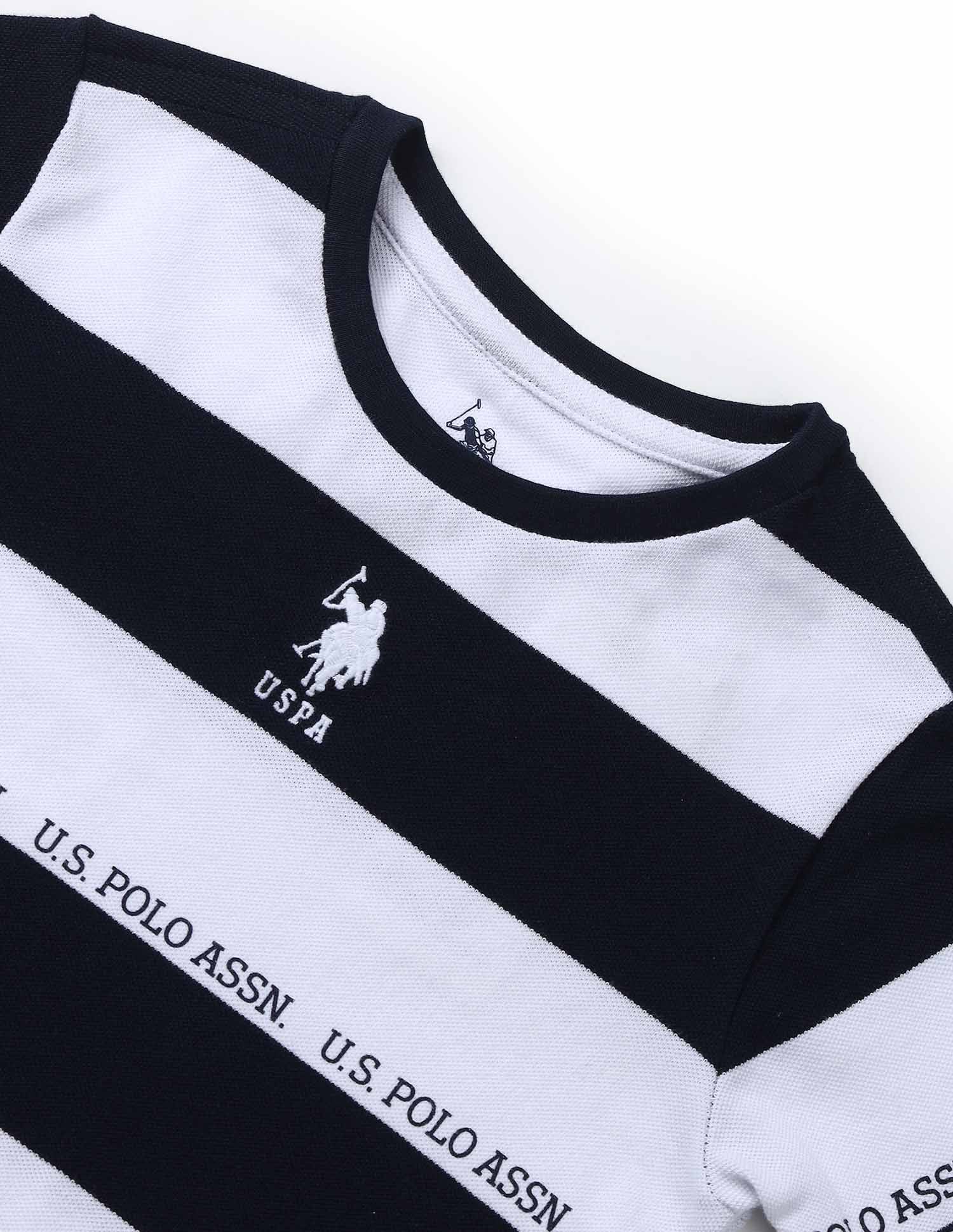 UKTSH1599 NAVY Boys T-Shirt Navy - U.S. POLO ASSN. | Large