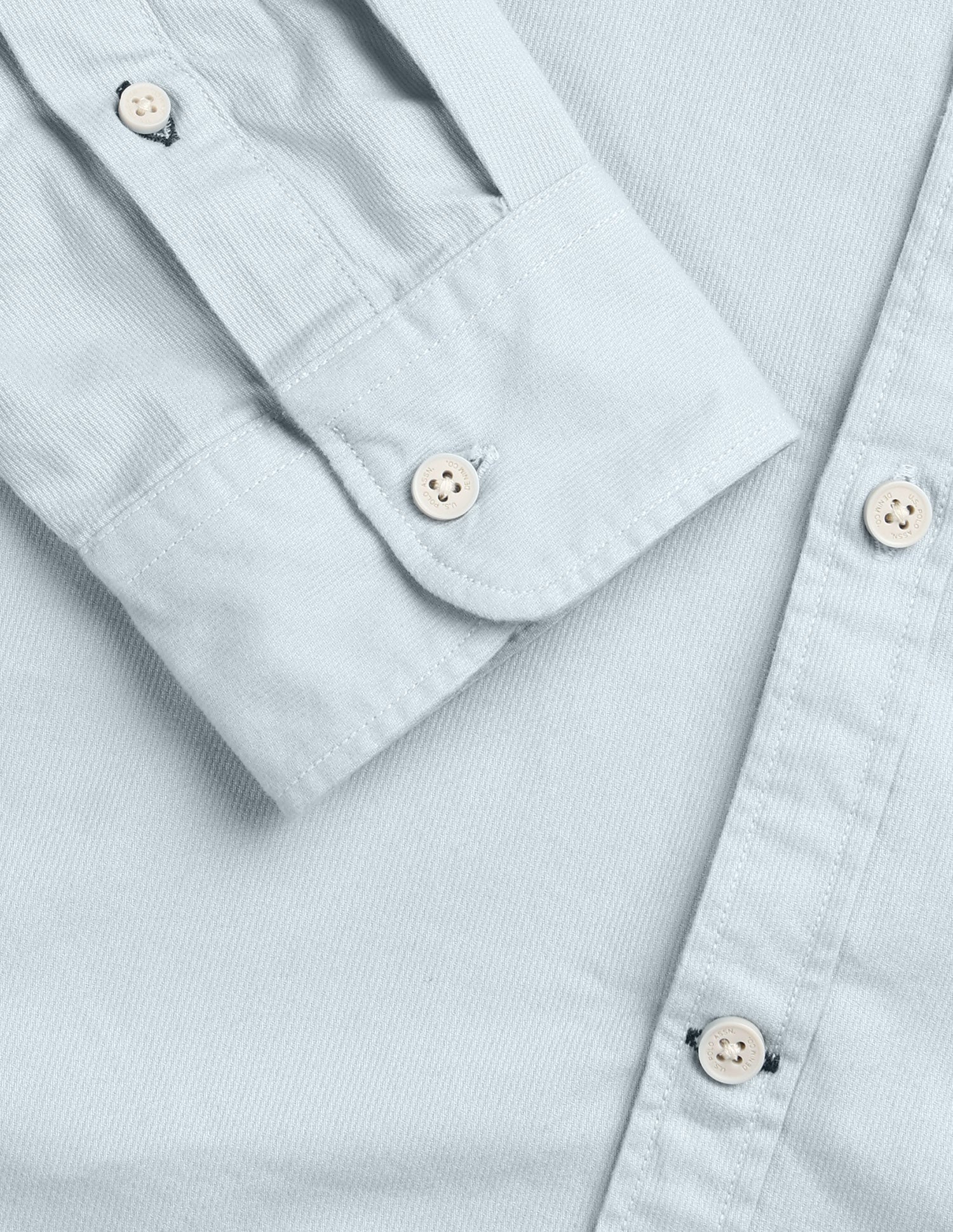 Solid Regular Fit Shirt Grey - U.S. Polo Assn. India | Large