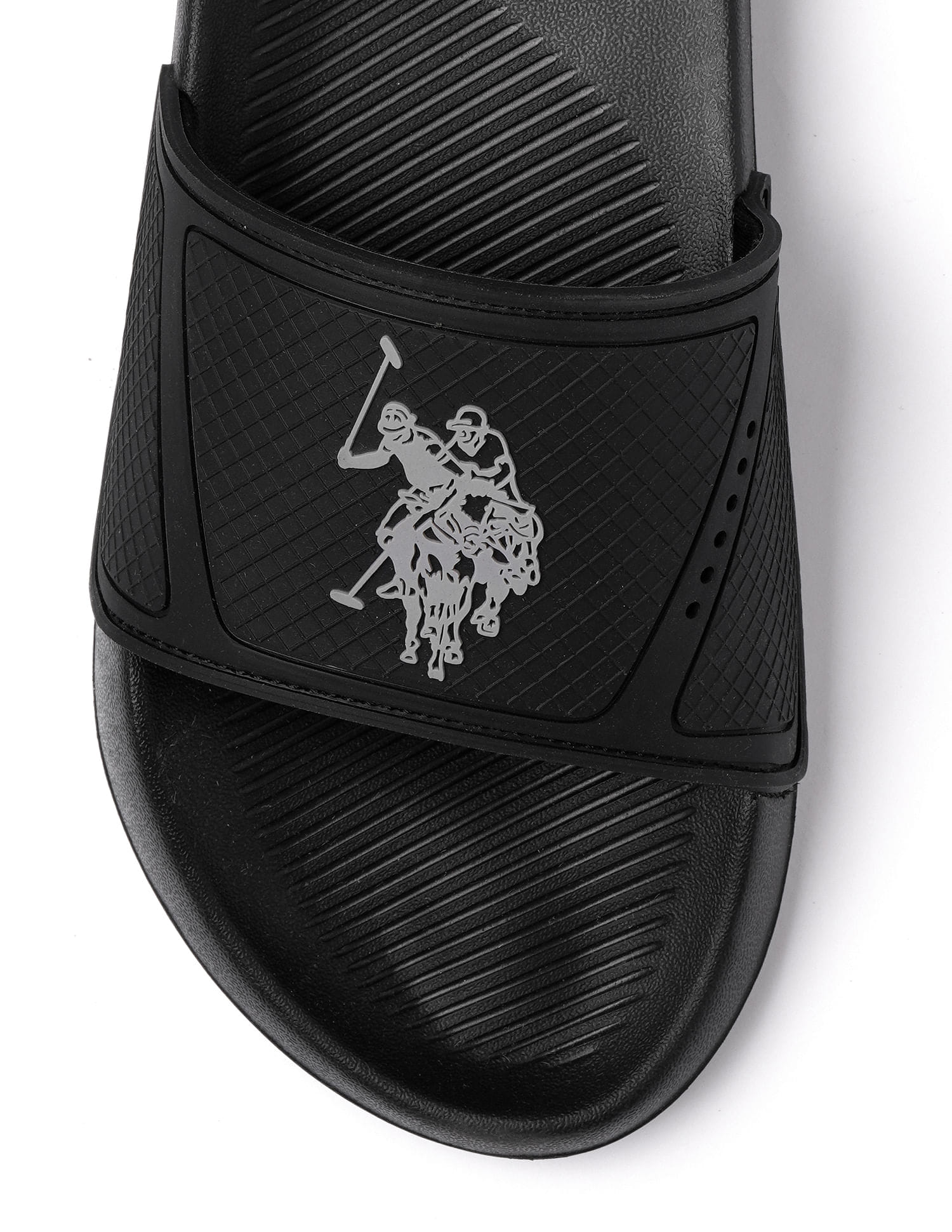 Men Phil Sliders Black - U.S. Polo Assn. India | Large