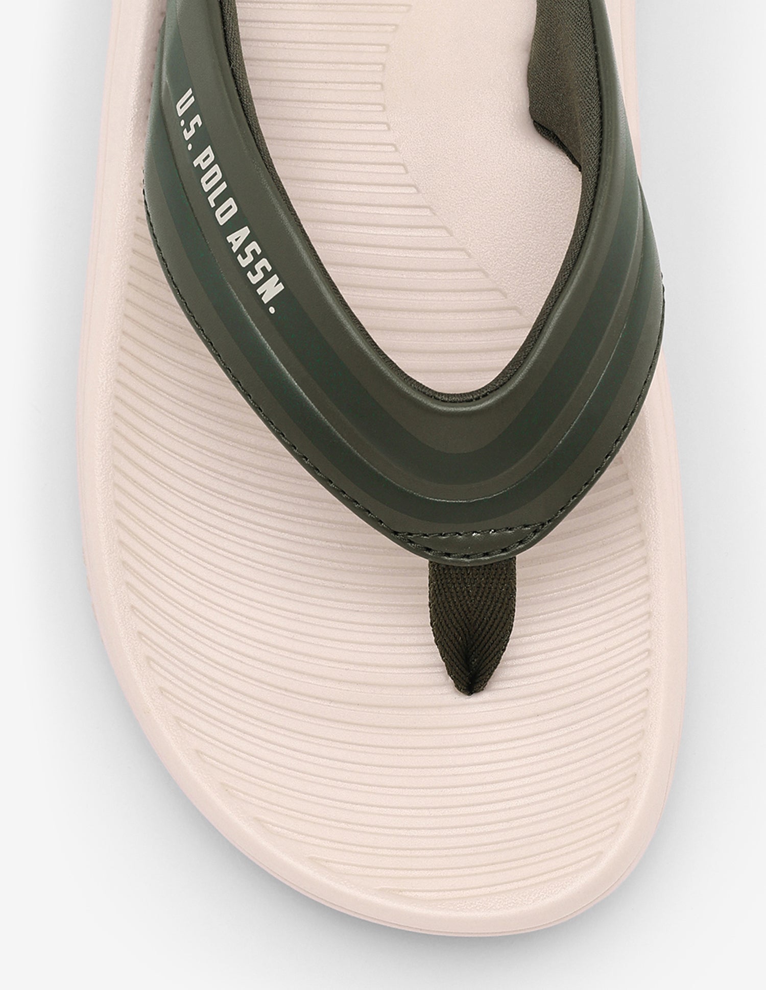 Broad Strap Celtic Flip Flops Olive - U.S. Polo Assn. India | Large