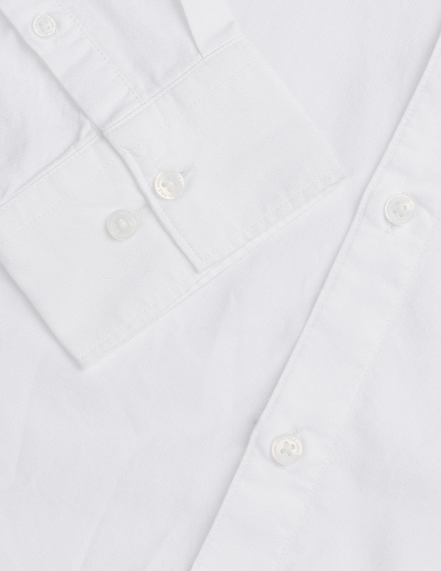 Solid Oxford Shirt White - U.S. POLO ASSN. | Large