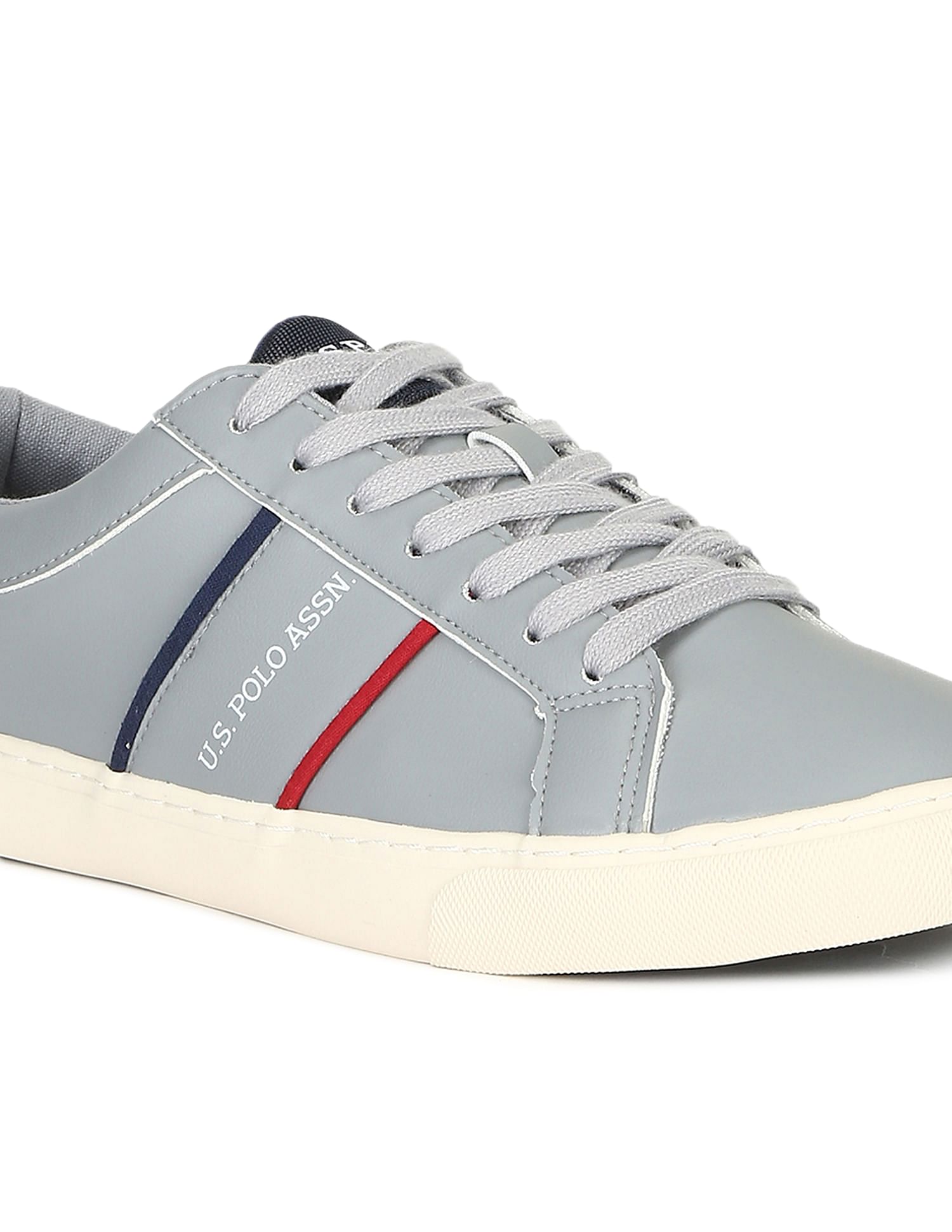 Logo Kenridge 2.0 Lace Up Sneakers Grey - U.S. POLO ASSN. | Large