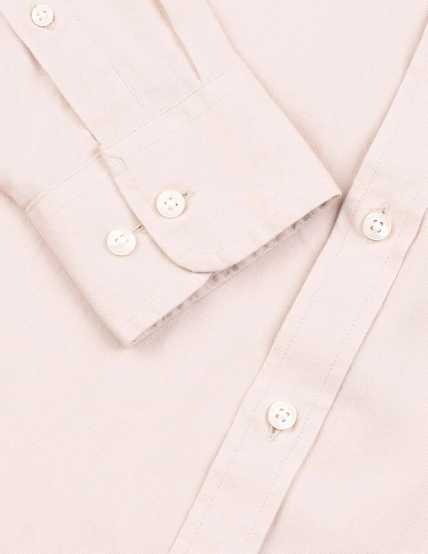 Dobby Tailored Fit Shirt Beige - U.S. POLO ASSN. | Large