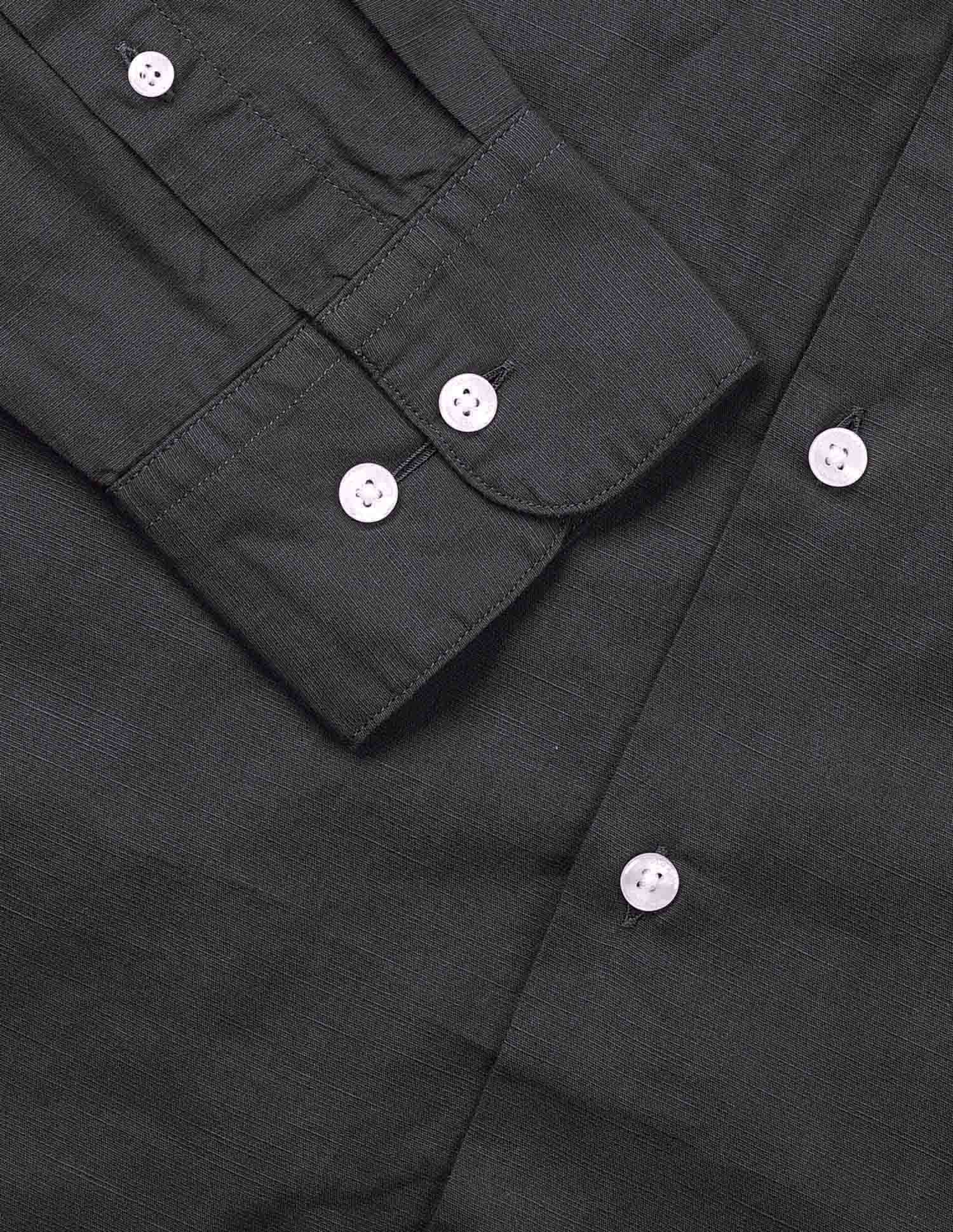 Twill Solid Tailored Fit Shirt Grey - U.S. Polo Assn. India | Large