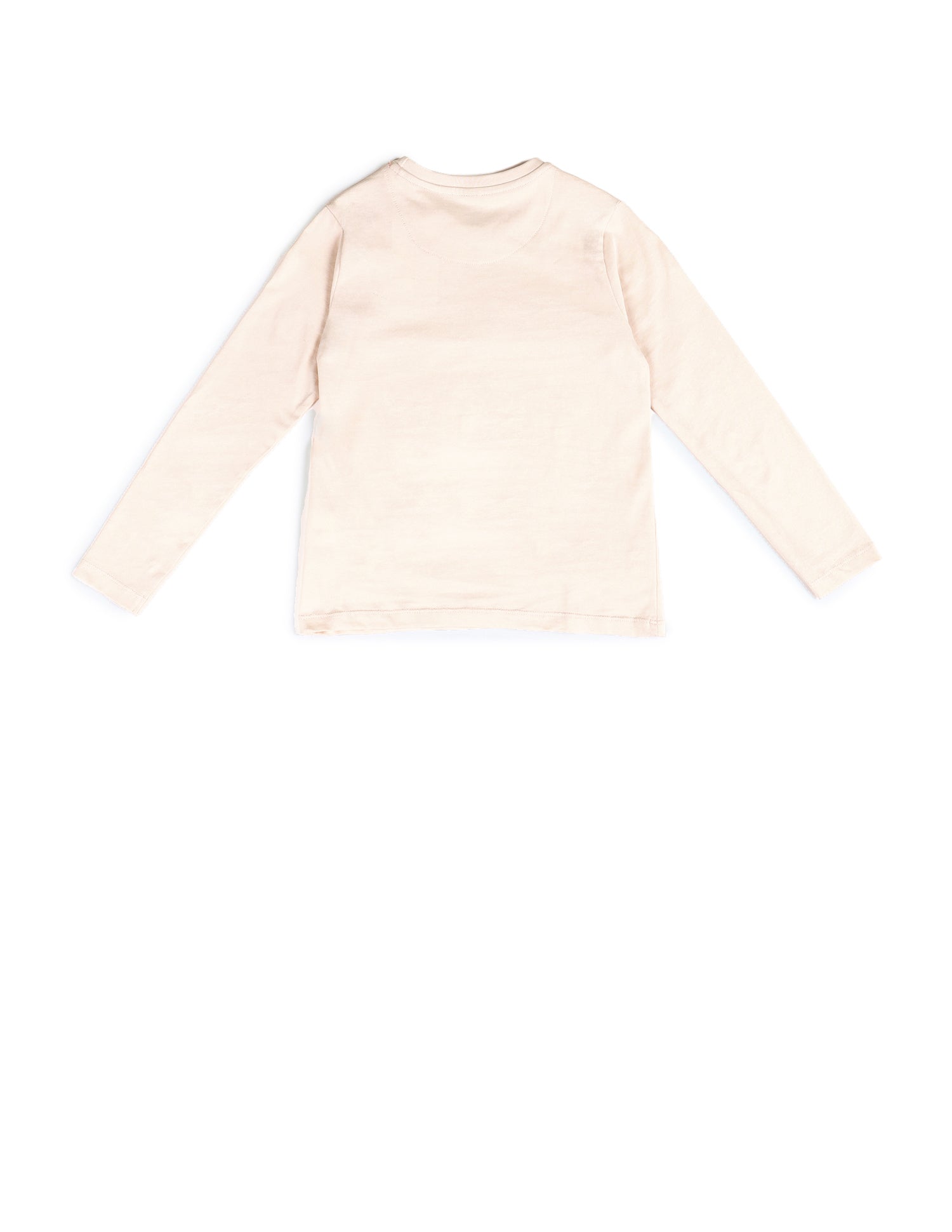 Boys Brand Printed Regular Fit T-Shirt Cream - U.S. POLO ASSN. | Large