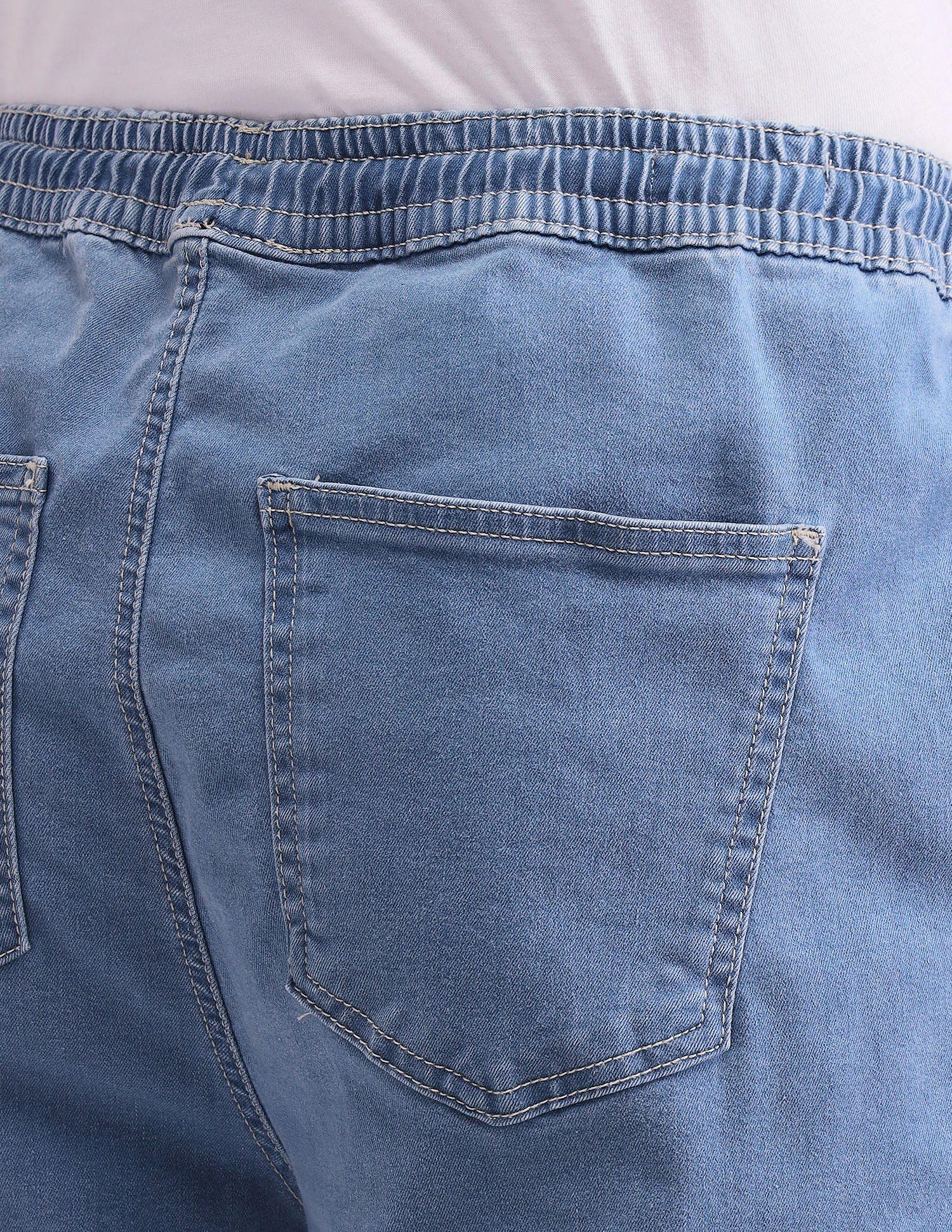 Slim Fit Blue Jogger Jeans Blue - U.S. POLO ASSN. | Large