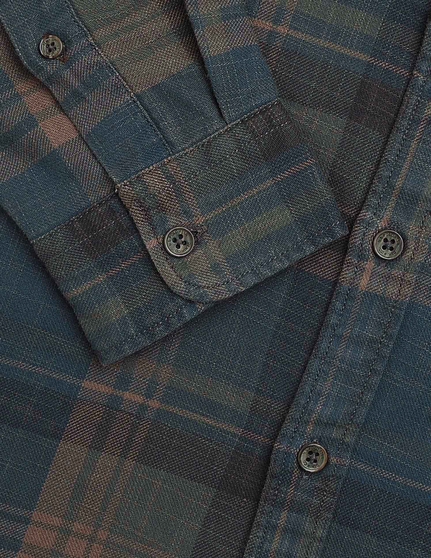 Tartan Checked Regular Fit Shirt Grey - U.S. POLO ASSN. | Large