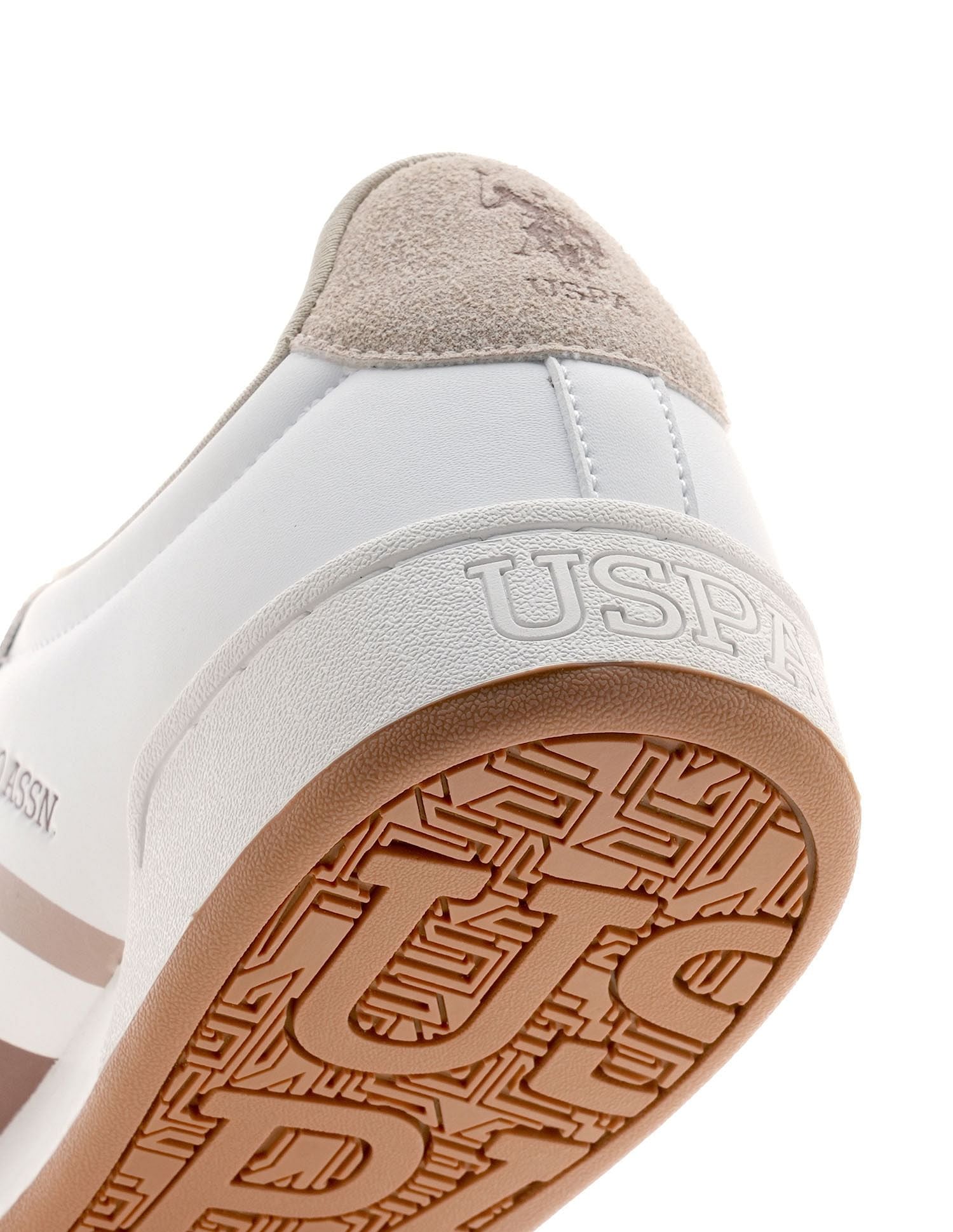 Men Roger Colourblocked Sneakers Beige - U.S. POLO ASSN. | Large