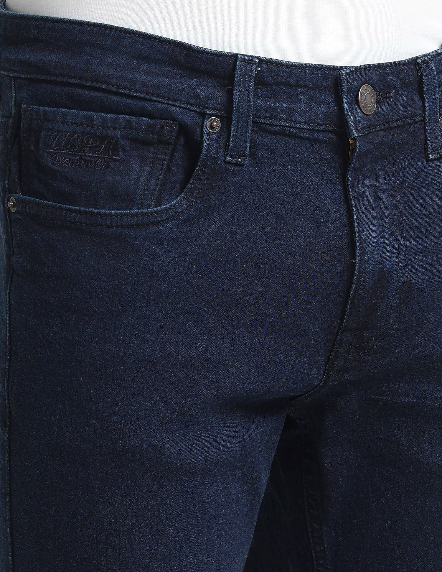 Brandon Slim Tapered Navy Jeans Navy - U.S. Polo Assn. India | Large