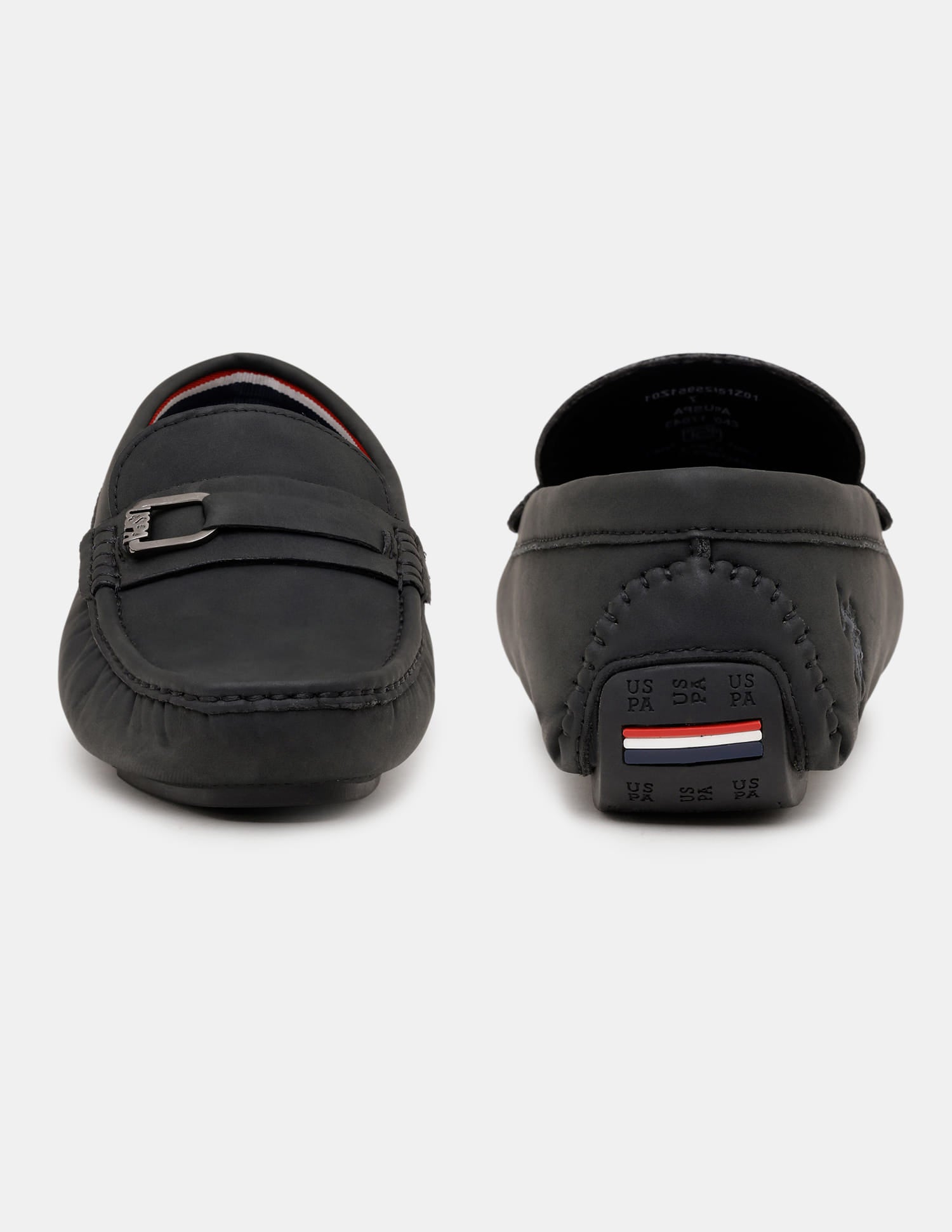 Men Oaklen Slip-Ons Loafers Black - U.S. Polo Assn. India | Large