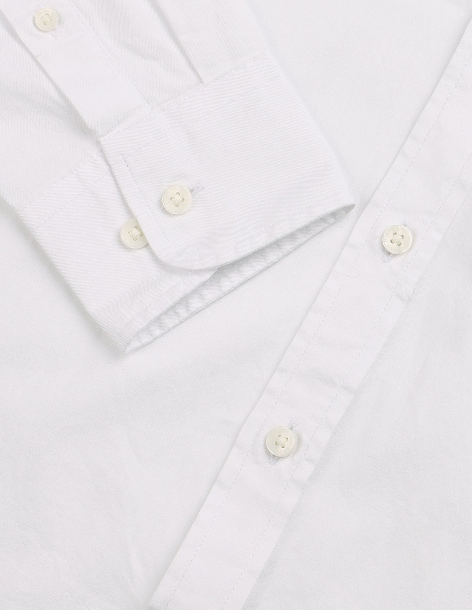 Twill Regular Fit Shirt White - U.S. Polo Assn. India | Large